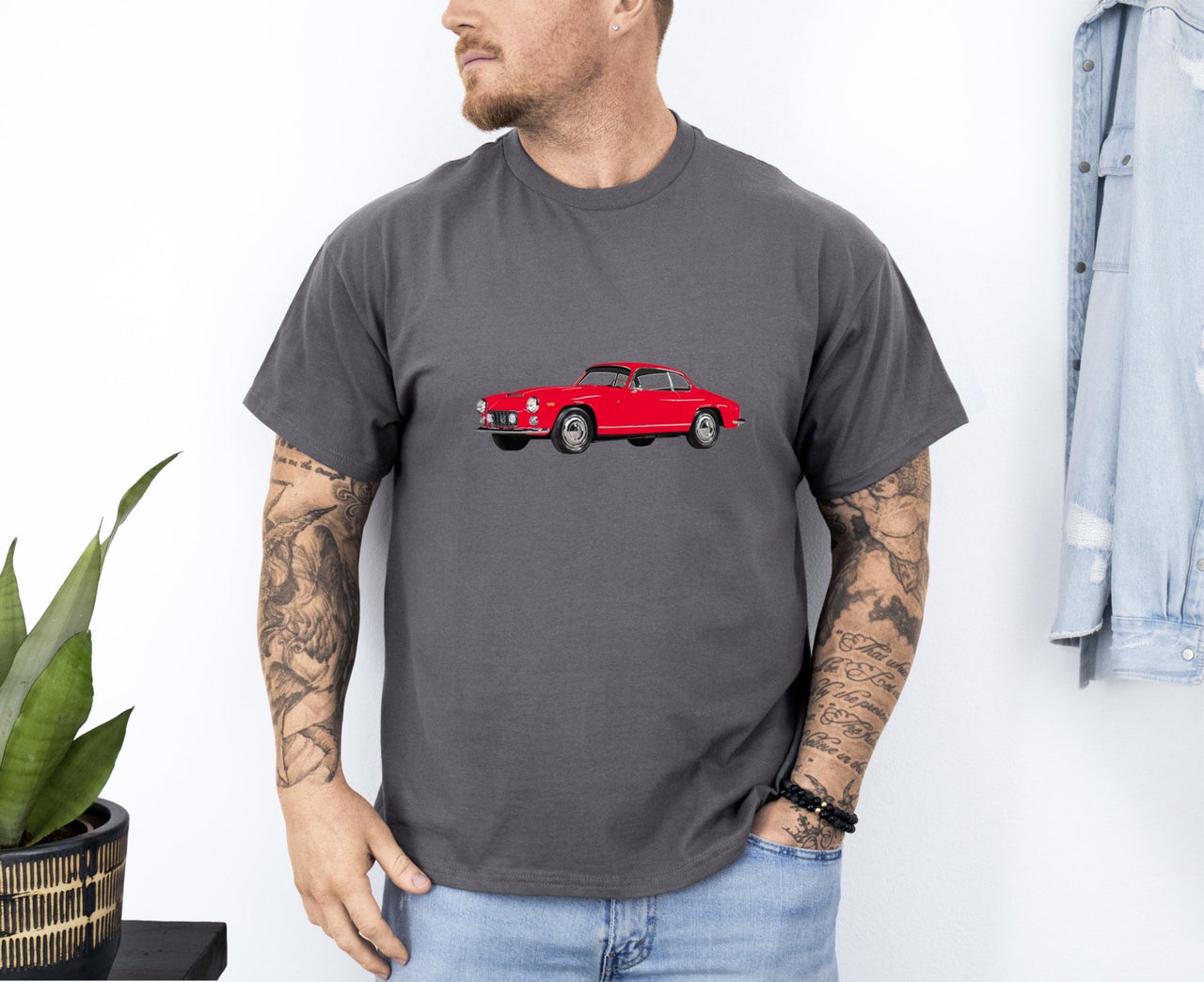 1962 Lancia Flaminia Sport Zagato T-Shirt - Cars, Trucks & Cycles - Harvey Ltd