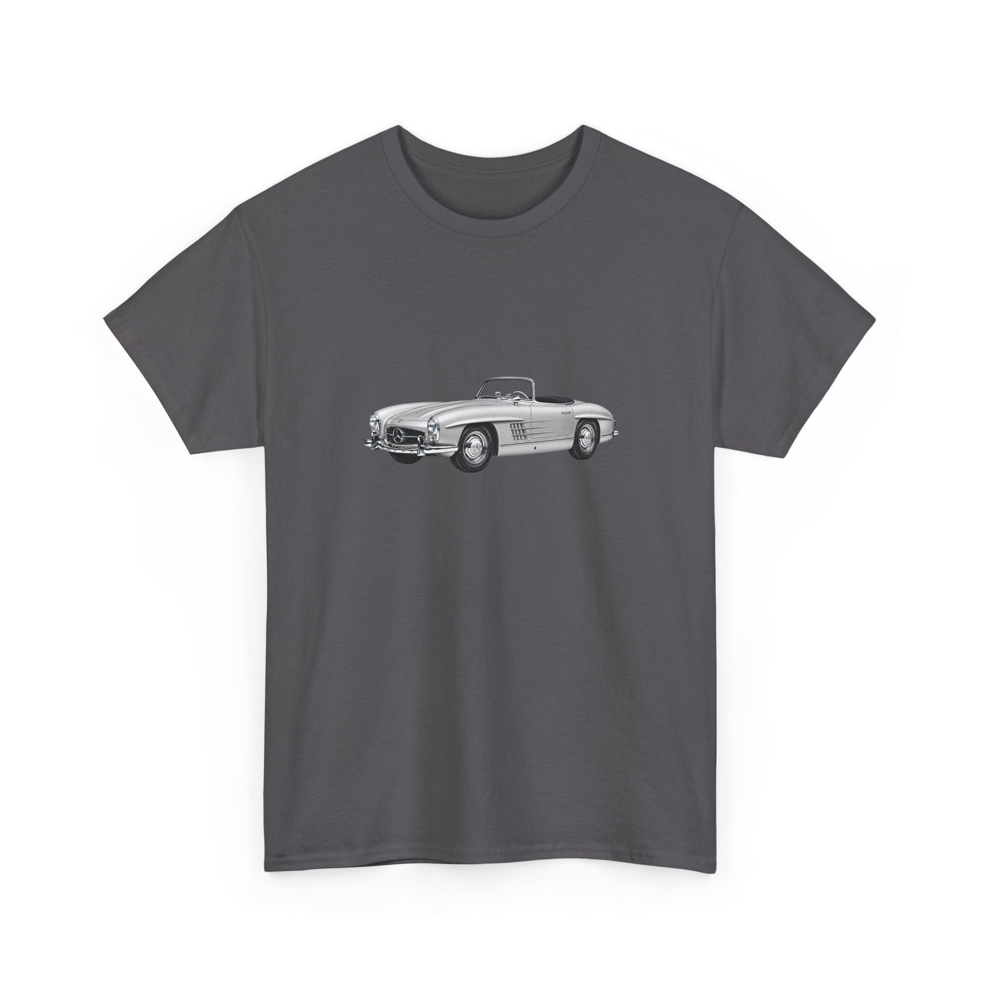 1962 Mercedes 300SL Alloy-Block Roadster T-shirt - Cars, Trucks & Cycles - Harvey Ltd