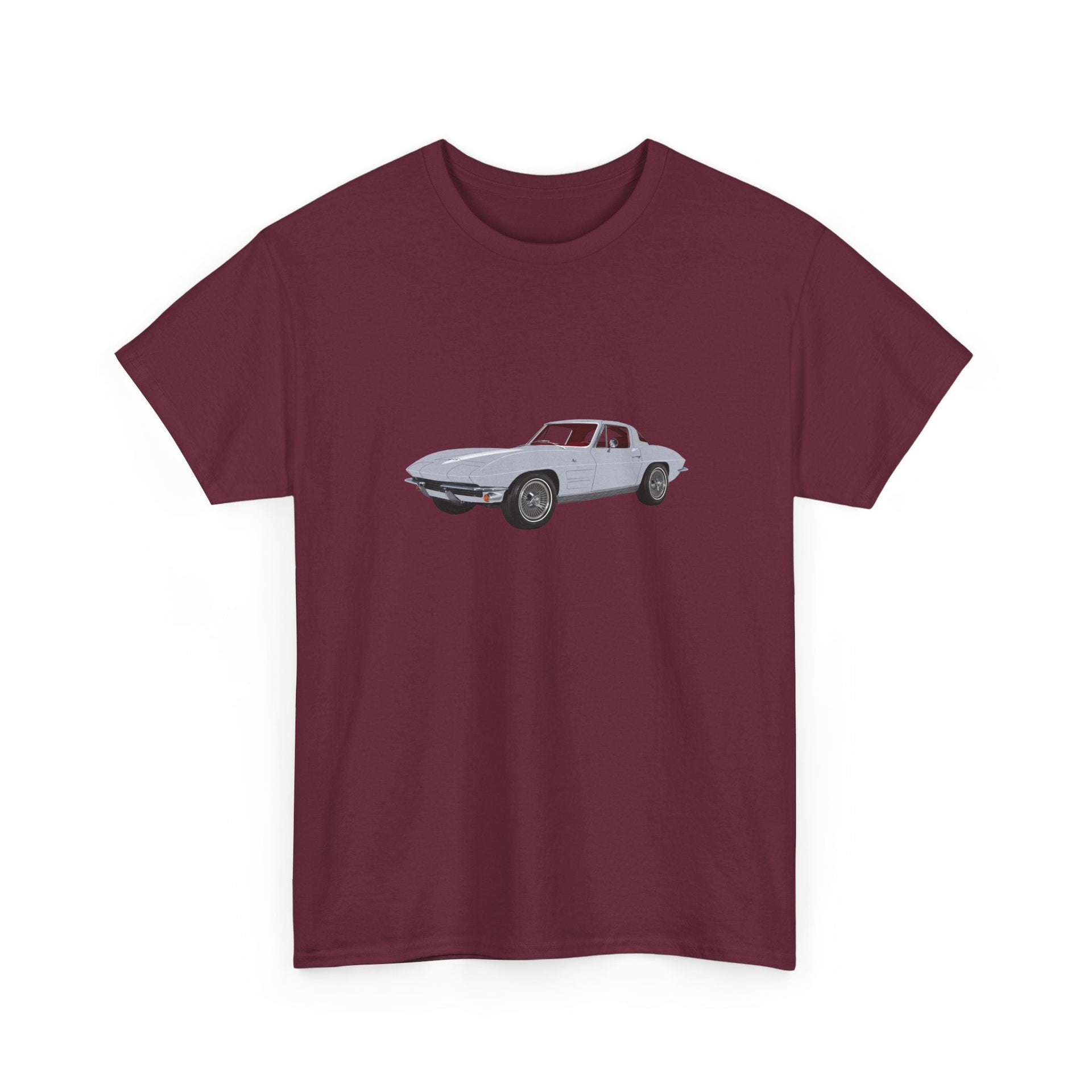 1963 Chevy Corvette Sebring Silver T-shirt - Cars, Trucks & Cycles - Harvey Ltd