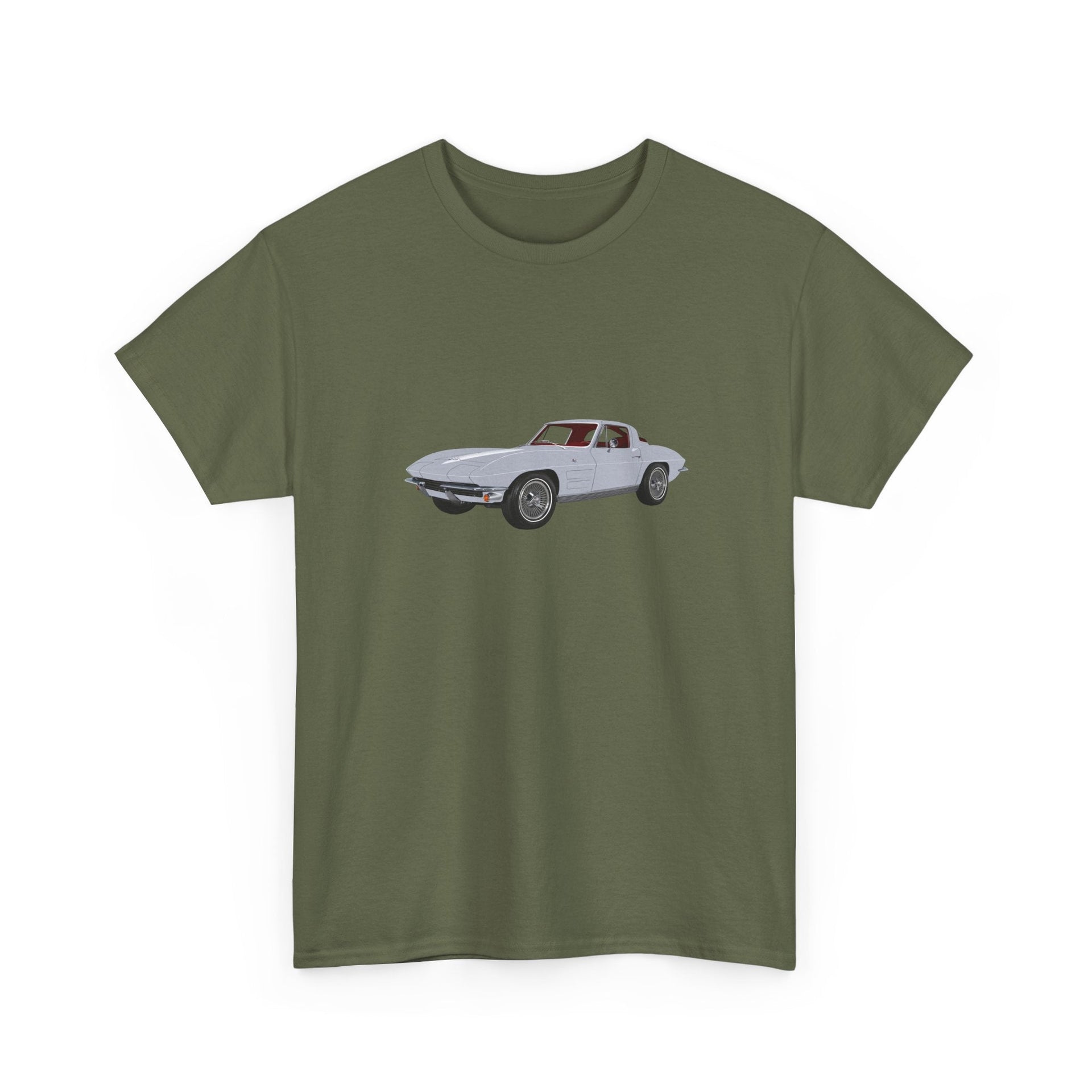 1963 Chevy Corvette Sebring Silver T-shirt - Cars, Trucks & Cycles - Harvey Ltd