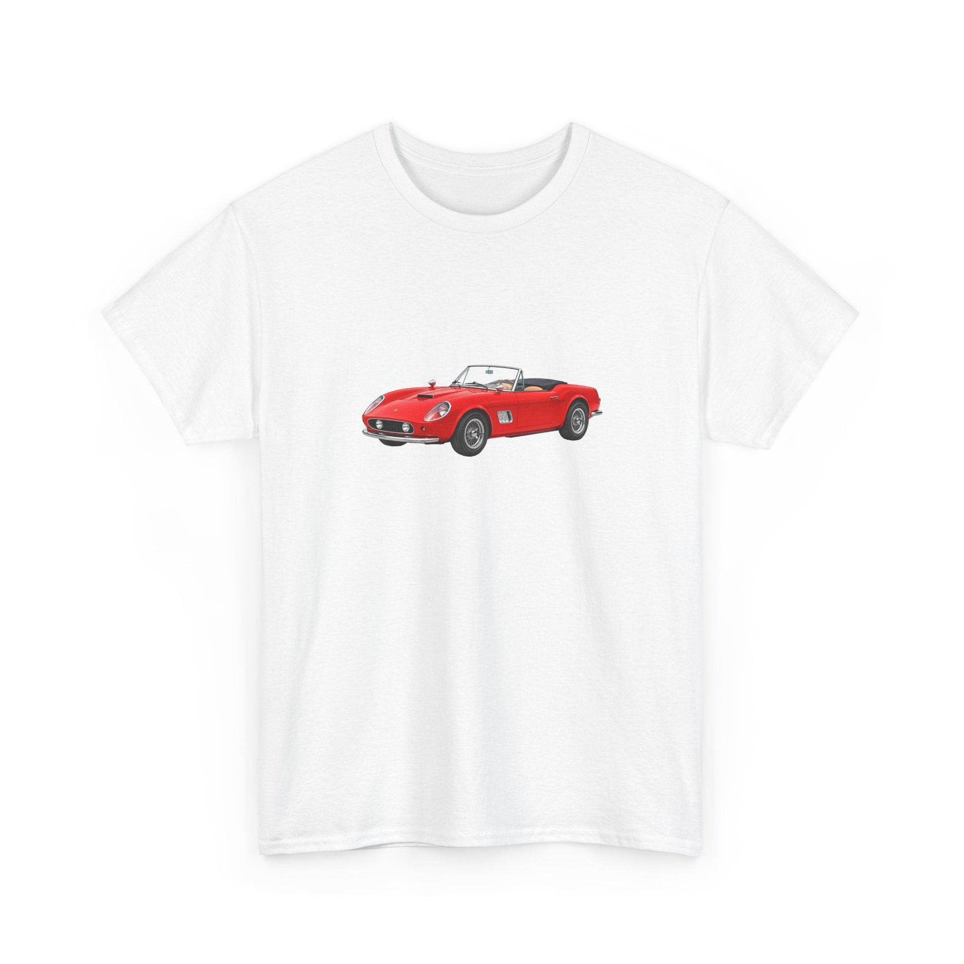1963 Ferrari GT California Spyder T-shirt - Cars, Trucks & Cycles - Harvey Ltd