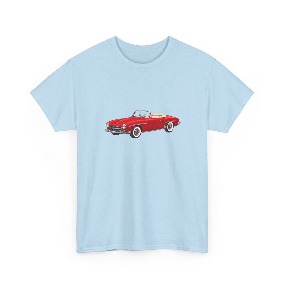 1963 Mercedes 190SL Roadster T-shirt - Cars, Trucks & Cycles - Harvey Ltd