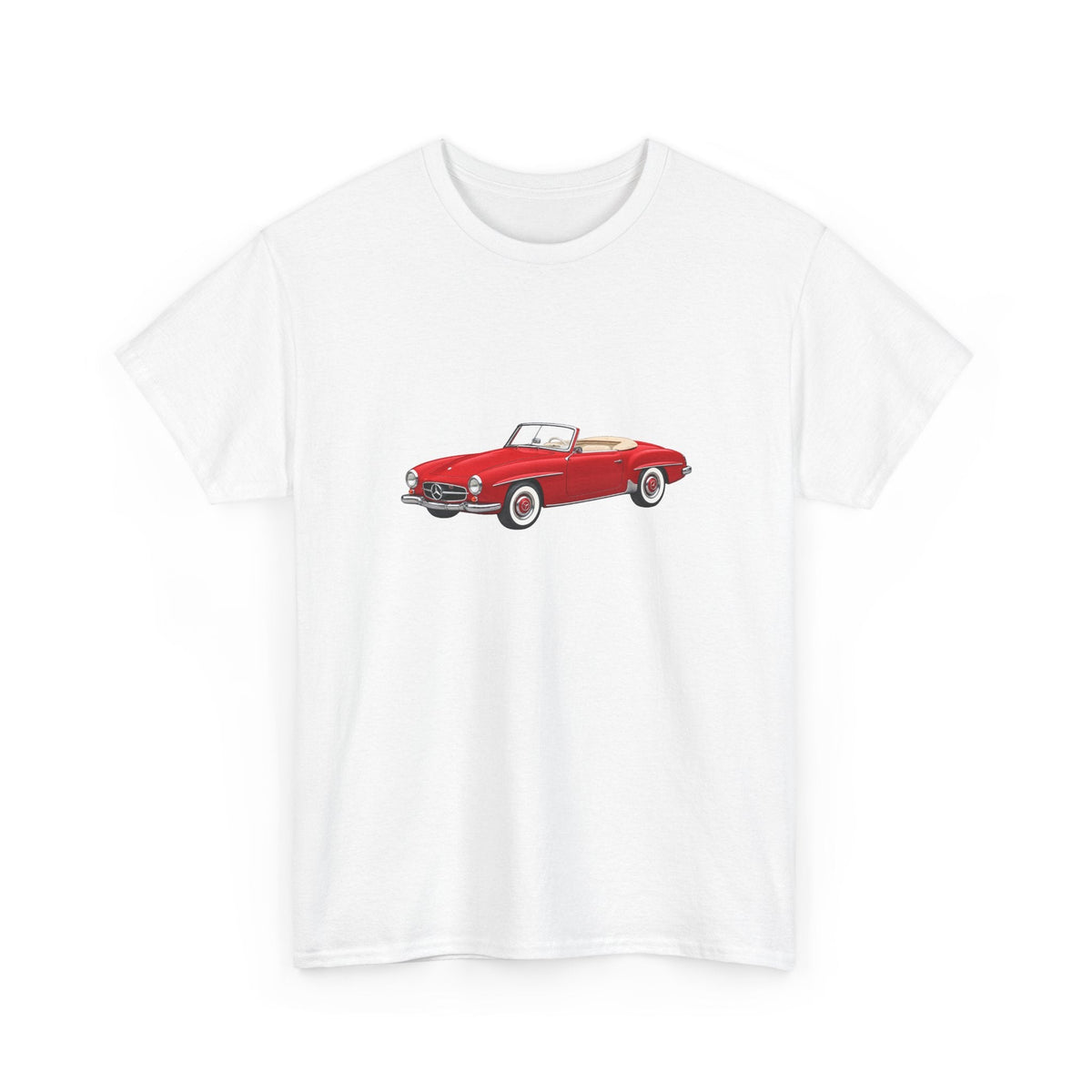 1963 Mercedes 190SL Roadster T-shirt - Cars, Trucks & Cycles - Harvey Ltd