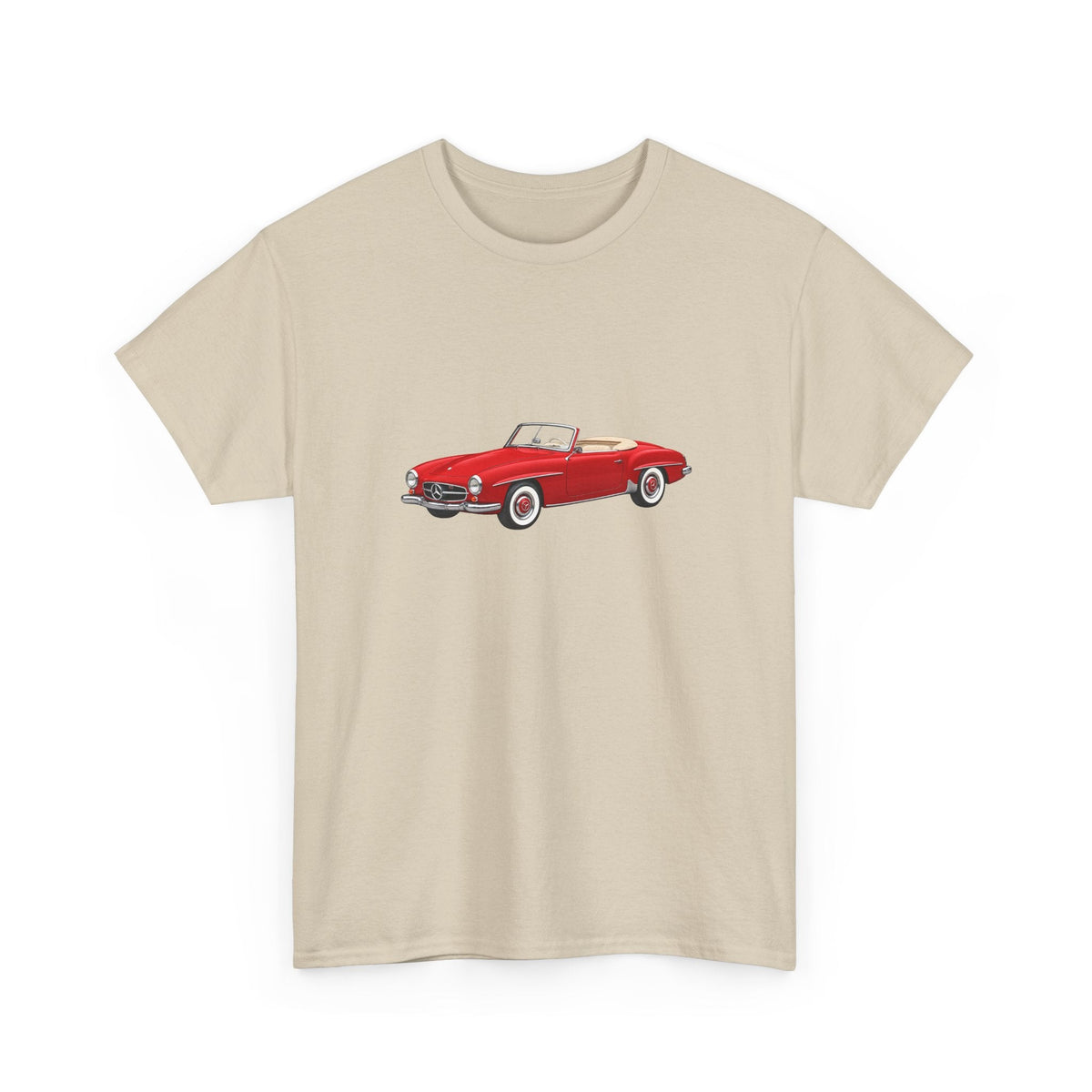 1963 Mercedes 190SL Roadster T-shirt - Cars, Trucks & Cycles - Harvey Ltd