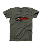 1963 Pontiac Lemans Convertible T-shirt - Cars, Trucks & Cycles - Harvey Ltd
