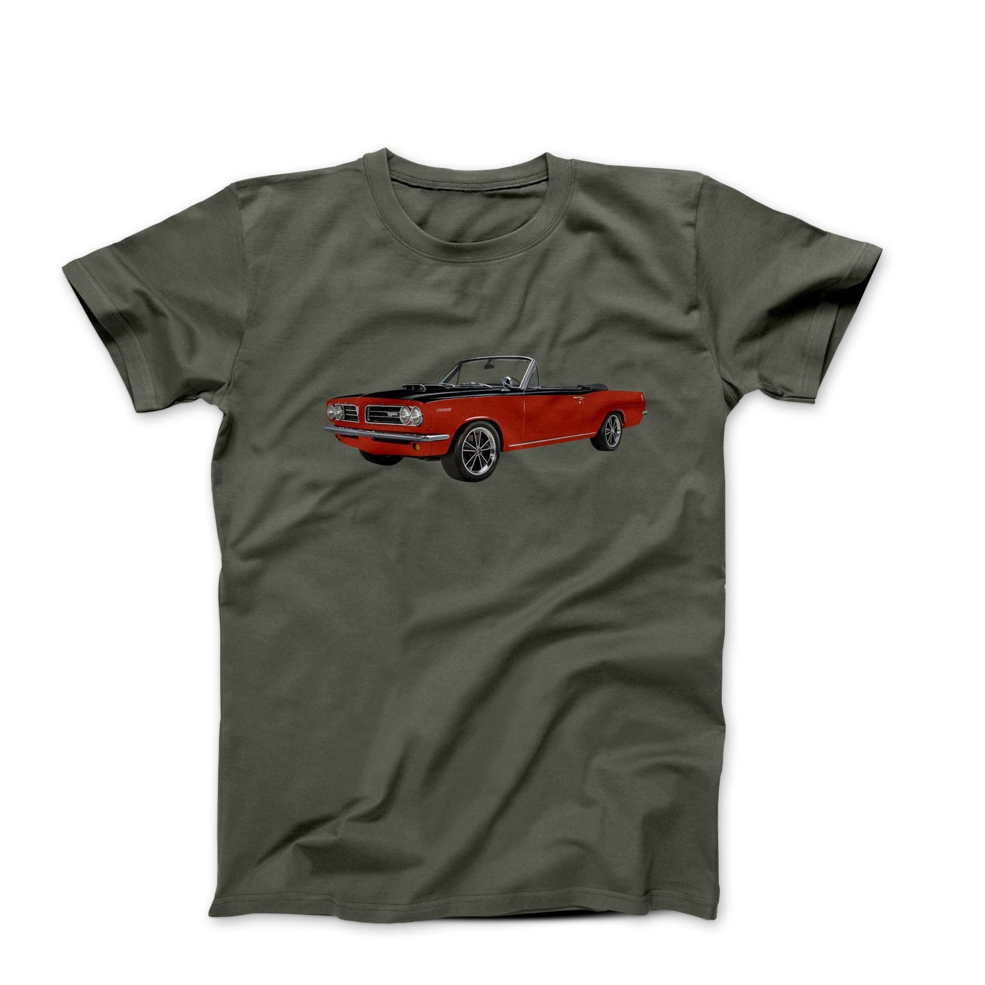 1963 Pontiac Lemans Convertible T-shirt - Cars, Trucks & Cycles - Harvey Ltd