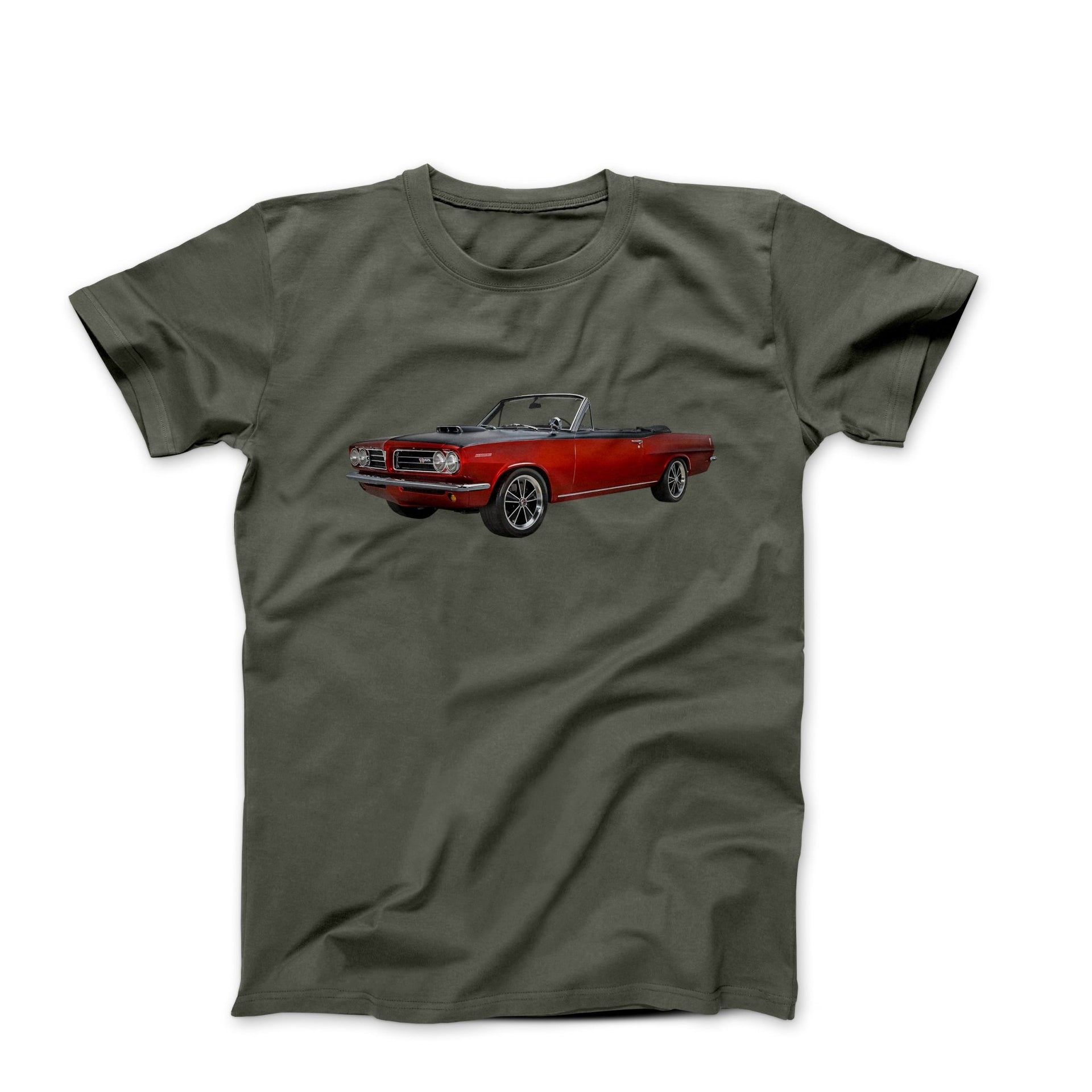 1963 Pontiac Lemans convertible T-shirt - Cars, Trucks & Cycles - Harvey Ltd