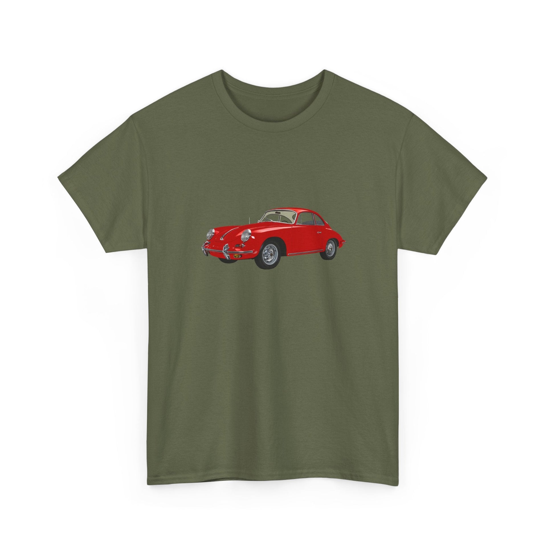 1963 Porsche 356C T-shirt - Cars, Trucks & Cycles - Harvey Ltd
