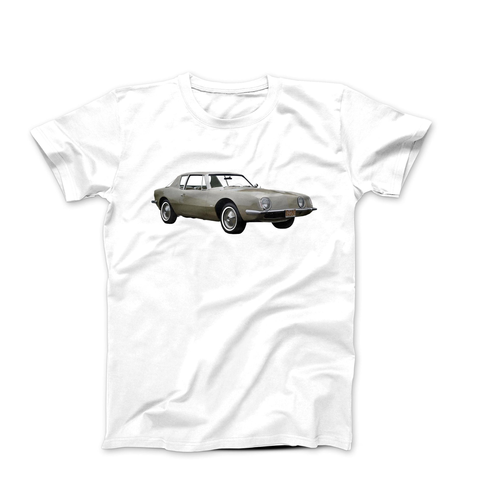 1963 Studebaker Avanti Coupe T-shirt - Cars, Trucks & Cycles - Harvey Ltd