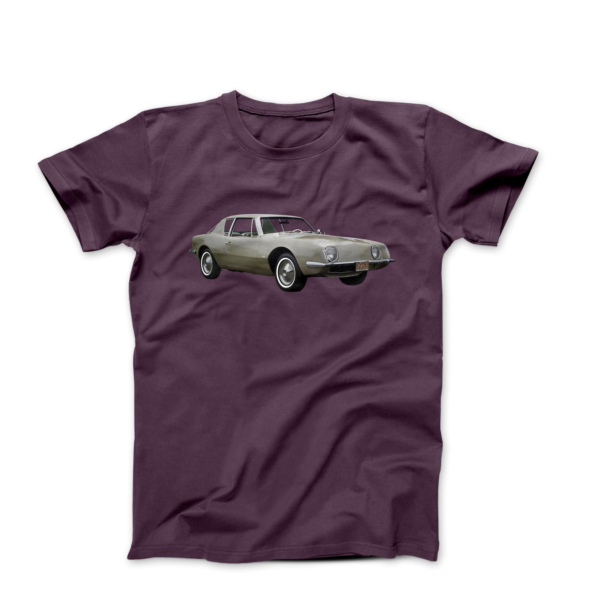 1963 Studebaker Avanti Coupe T-shirt - Cars, Trucks & Cycles - Harvey Ltd
