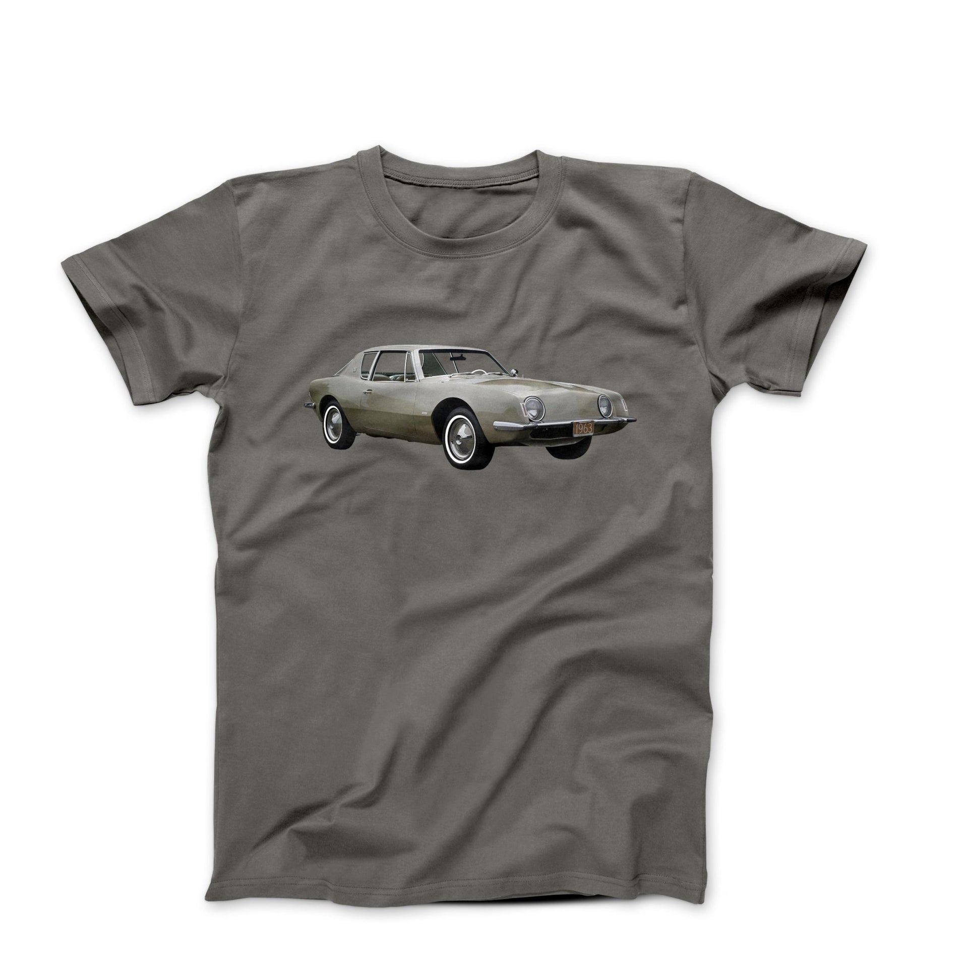1963 Studebaker Avanti Coupe T-shirt - Cars, Trucks & Cycles - Harvey Ltd