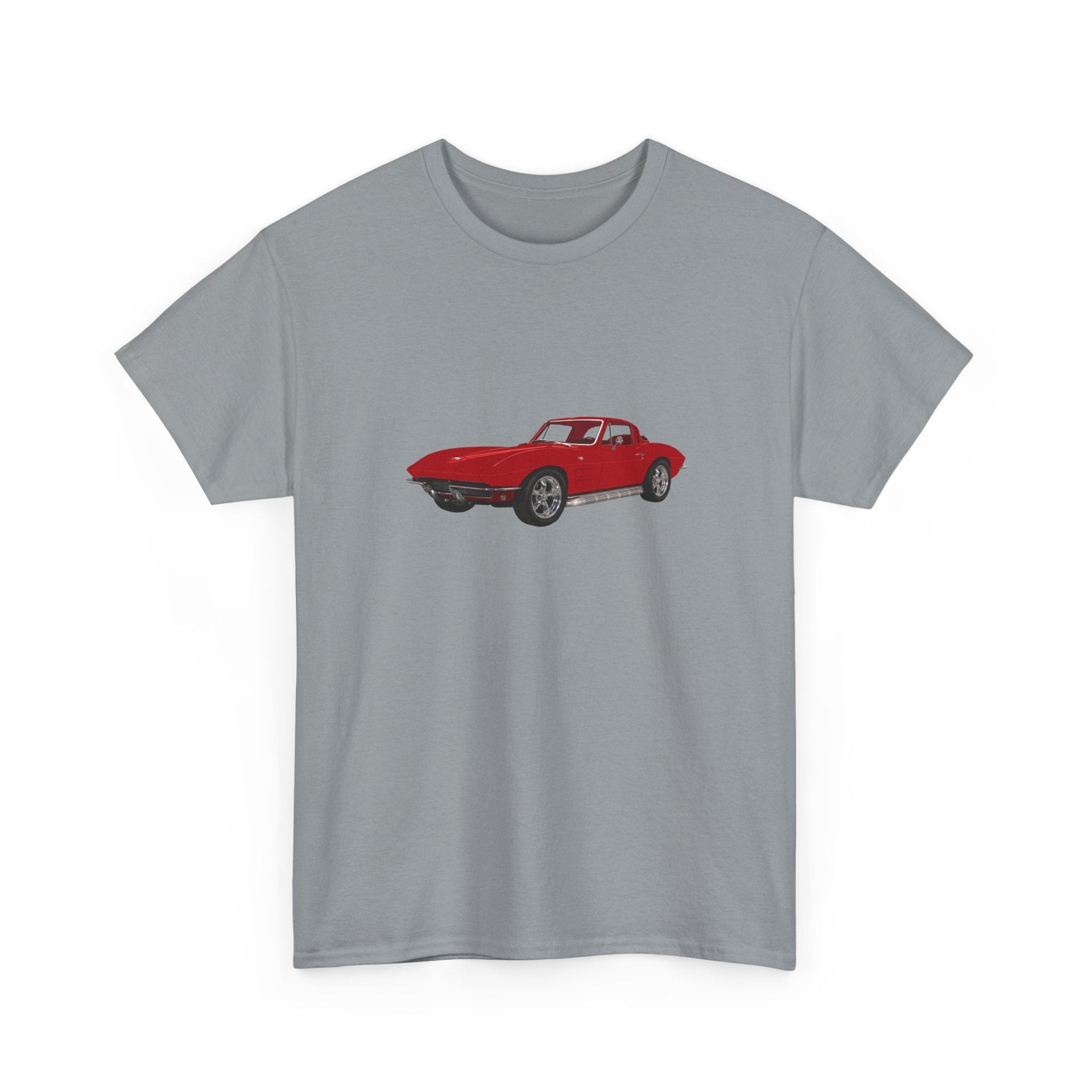 1964 Chevy Corvette Riverside Red T-shirt - Cars, Trucks & Cycles - Harvey Ltd
