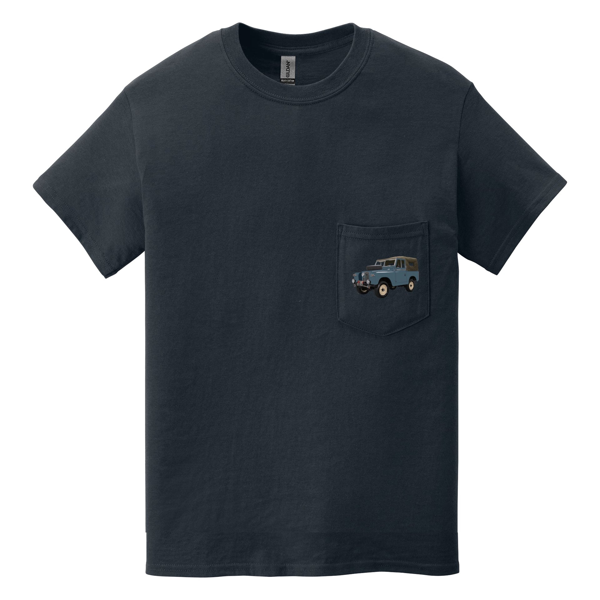 1964 Land Rover Series IIA Pocket T‑Shirt - T-Shirt - Harvey Ltd