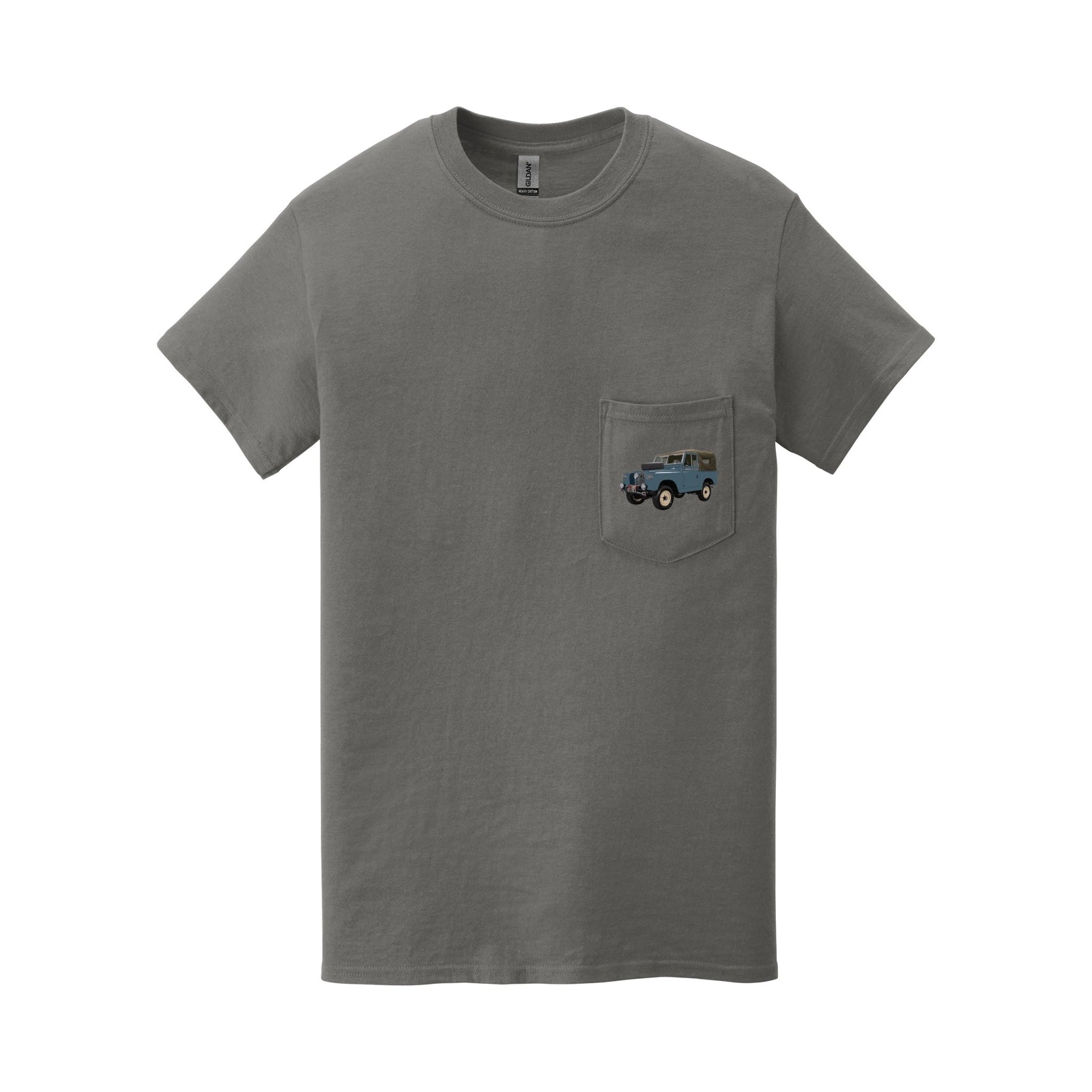 1964 Land Rover Series IIA Pocket T‑Shirt - Cars, Trucks & Cycles - Harvey Ltd
