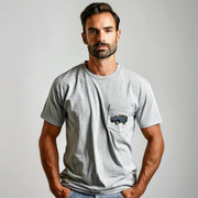 1964 Land Rover Series IIA Pocket T‑Shirt - Cars, Trucks & Cycles - Harvey Ltd
