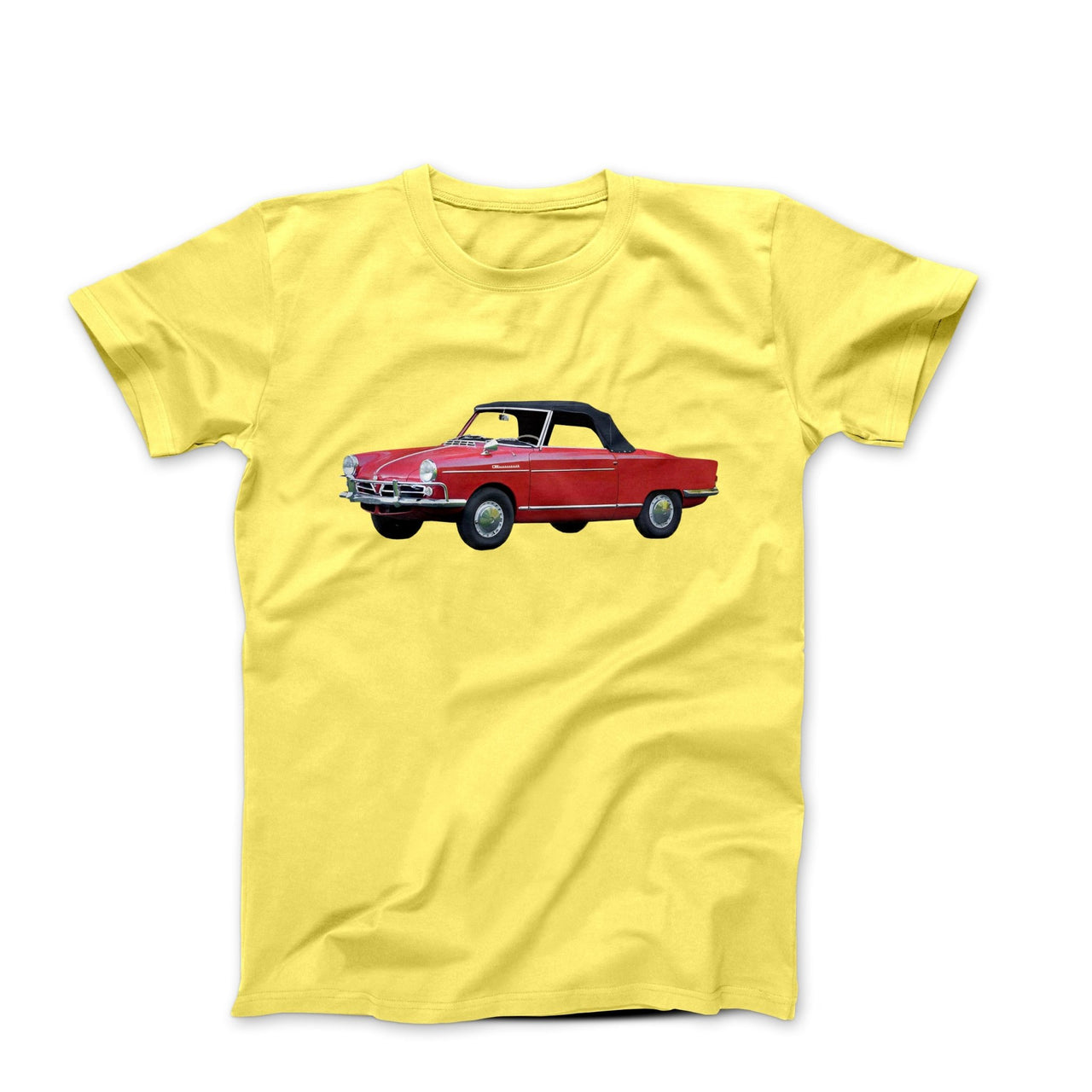 1964 NSU Spider Convertible T-shirt - Cars, Trucks & Cycles - Harvey Ltd