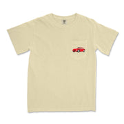 1964 TVR Griffith 200 Sports Car Garment-Dyed Pocket T-Shirt - Cars, Trucks & Cycles - Harvey Ltd
