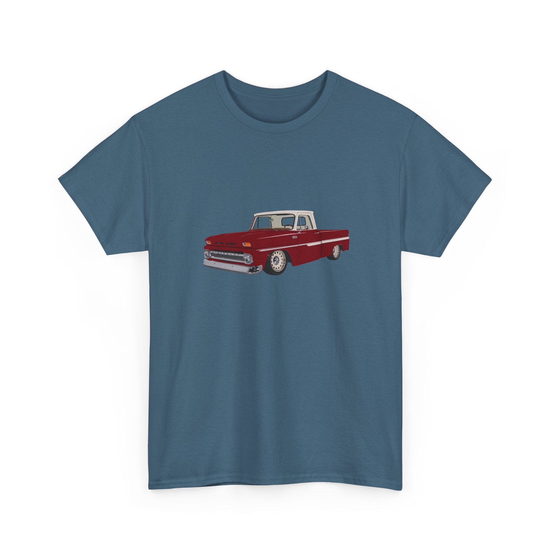 1965 Chevrolet C10 Pickup T-shirt - Cars, Trucks & Cycles - Harvey Ltd