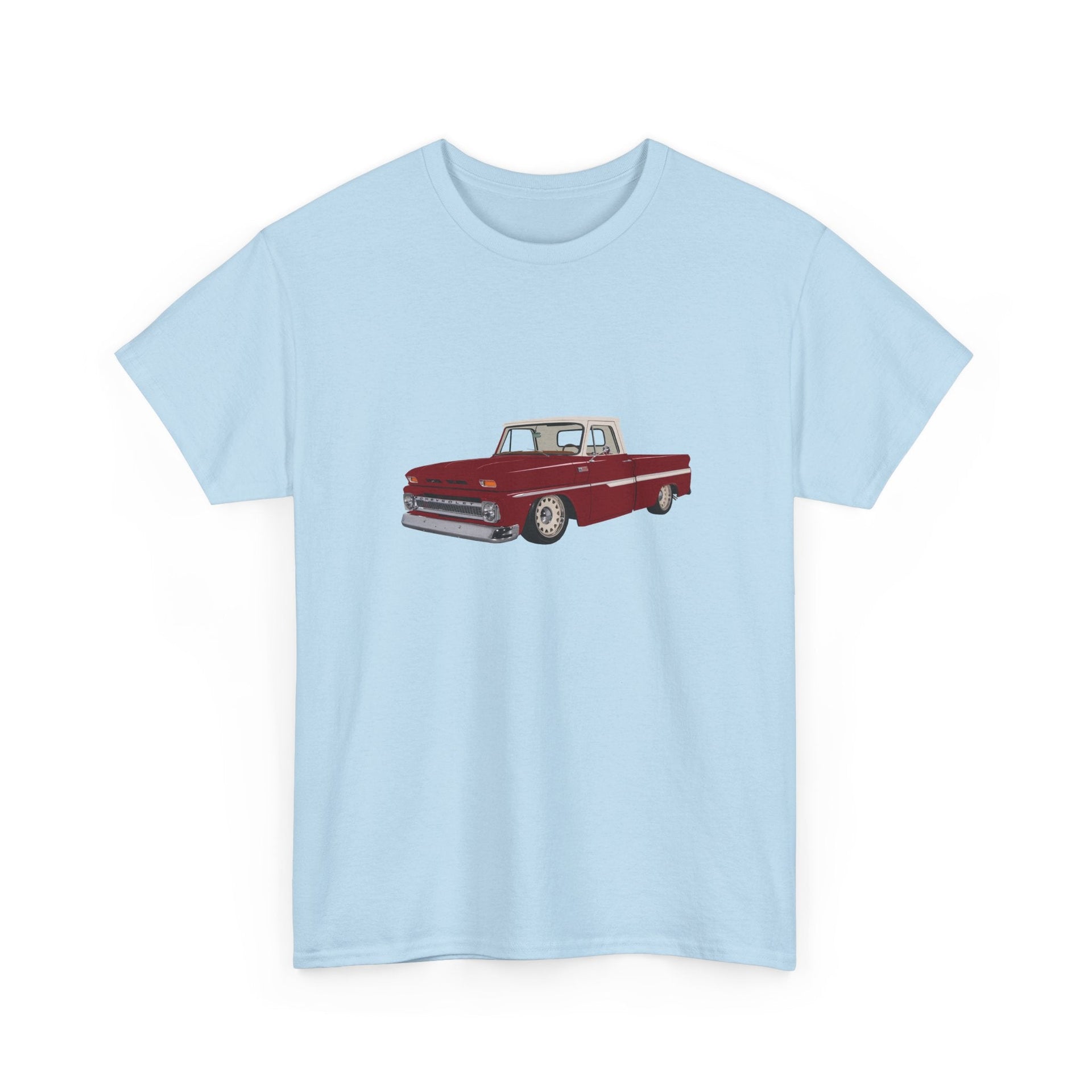 1965 Chevrolet C10 Pickup T-shirt - Cars, Trucks & Cycles - Harvey Ltd