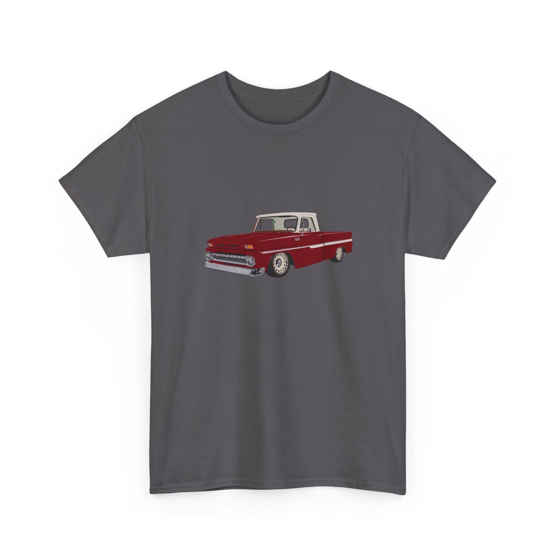 1965 Chevrolet C10 Pickup T-shirt - Cars, Trucks & Cycles - Harvey Ltd