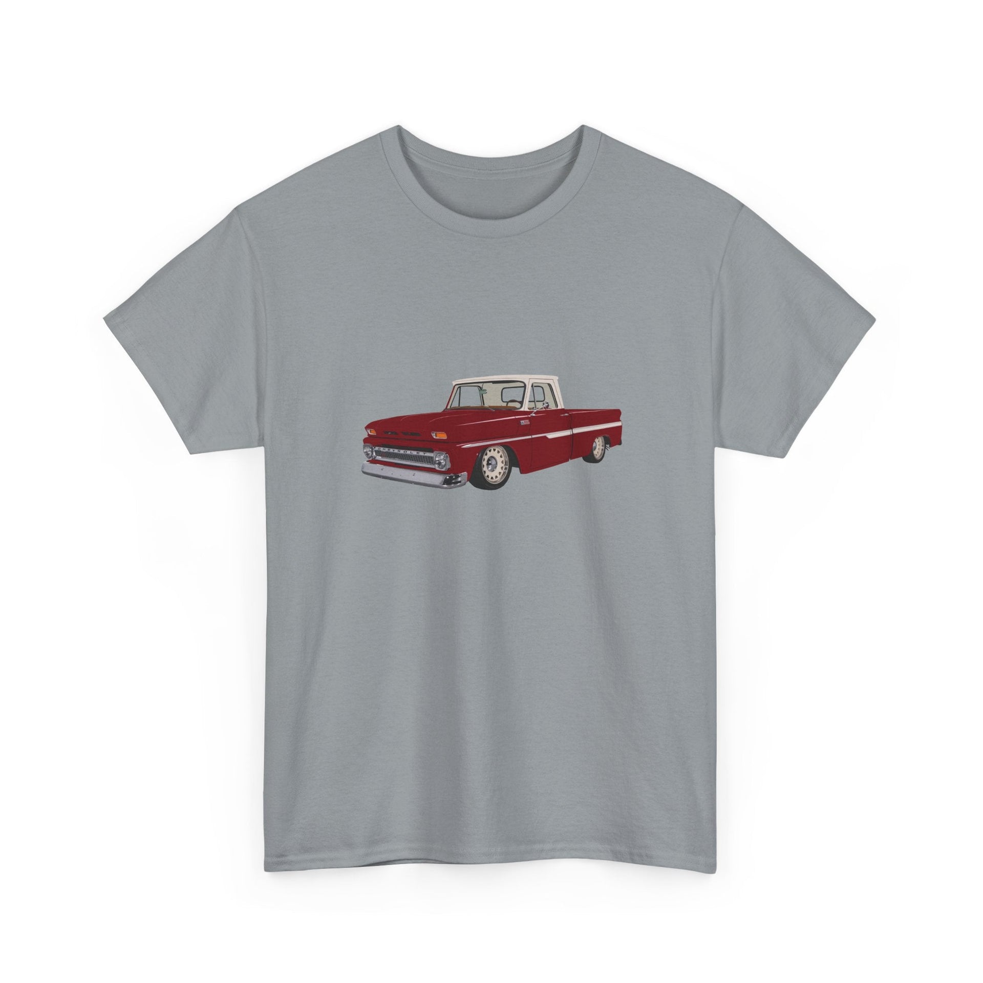 1965 Chevrolet C10 Pickup T-shirt - Cars, Trucks & Cycles - Harvey Ltd