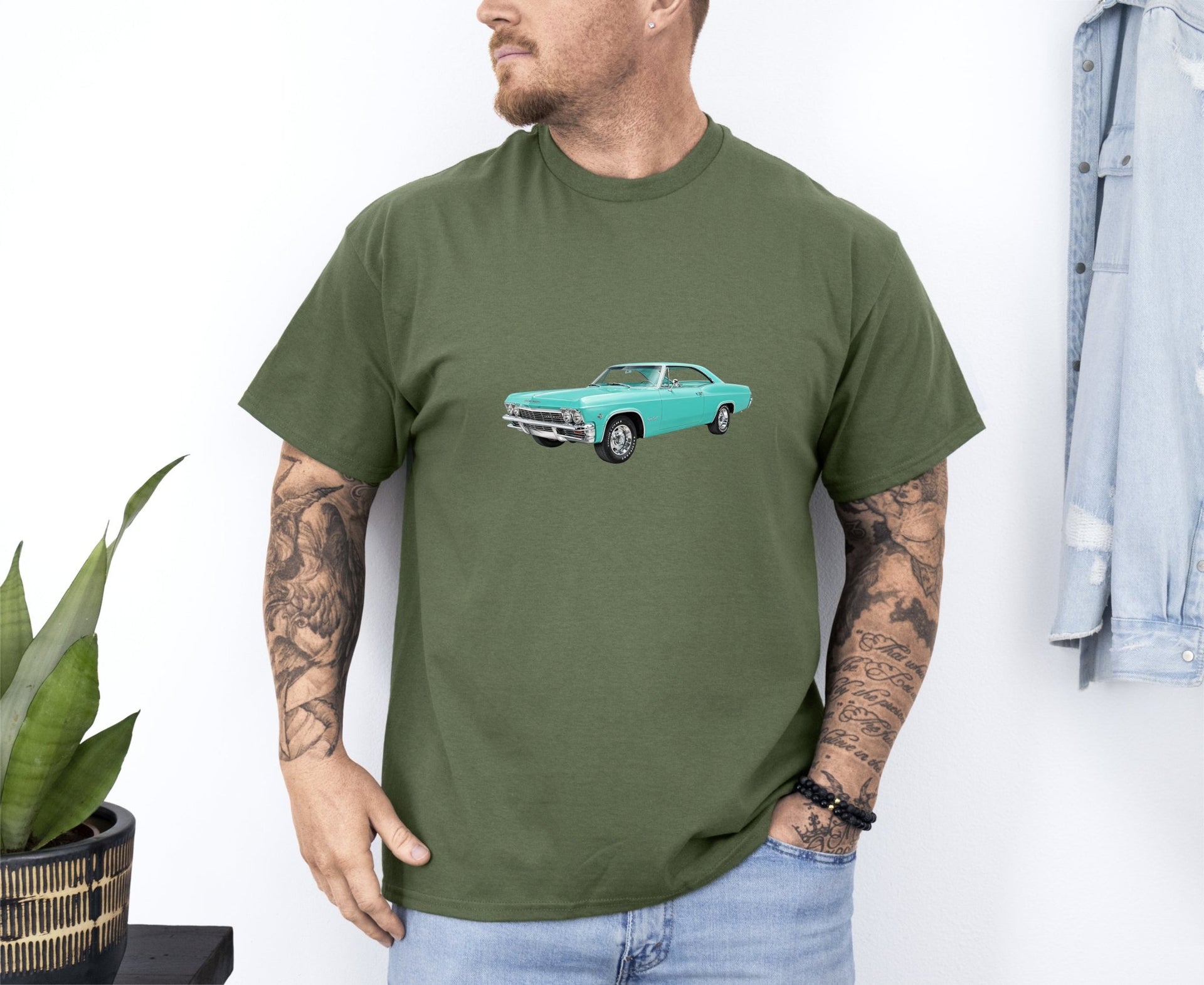 1965 Chevy Impala SS Coupe T-shirt - Cars, Trucks & Cycles - Harvey Ltd