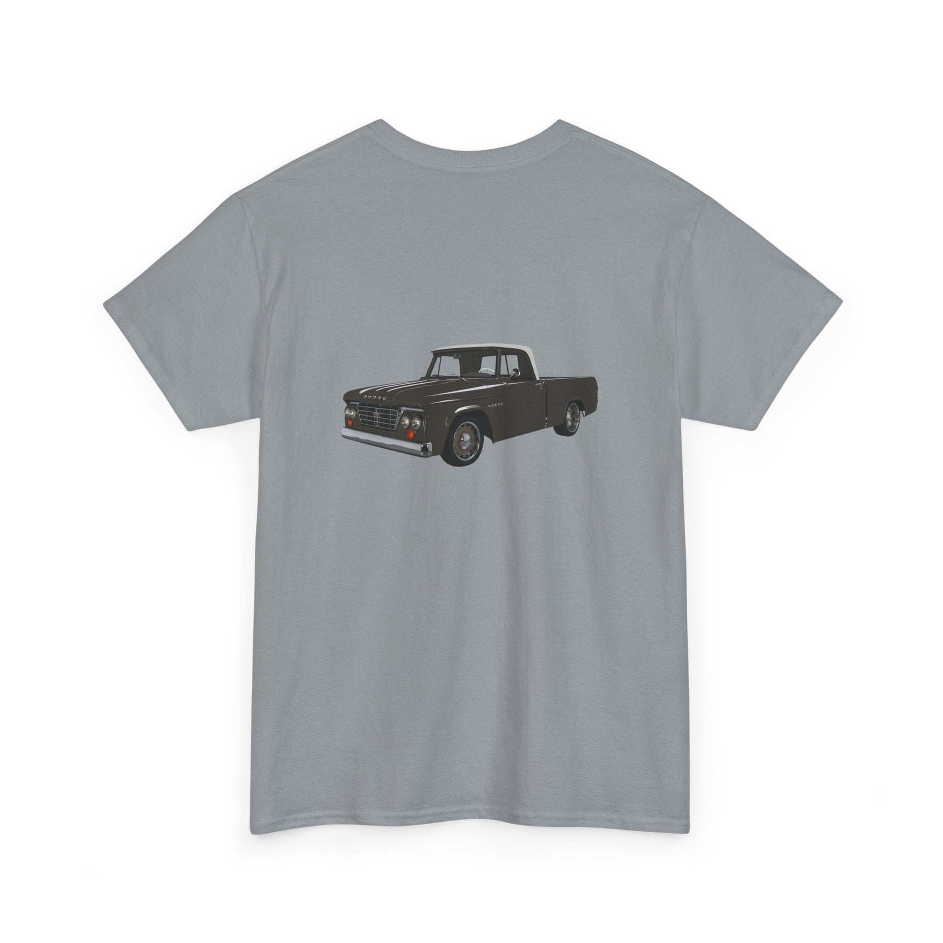 1965 D100 Pickup 2 - sided Print T-Shirt - Cars, Trucks & Cycles - Harvey Ltd
