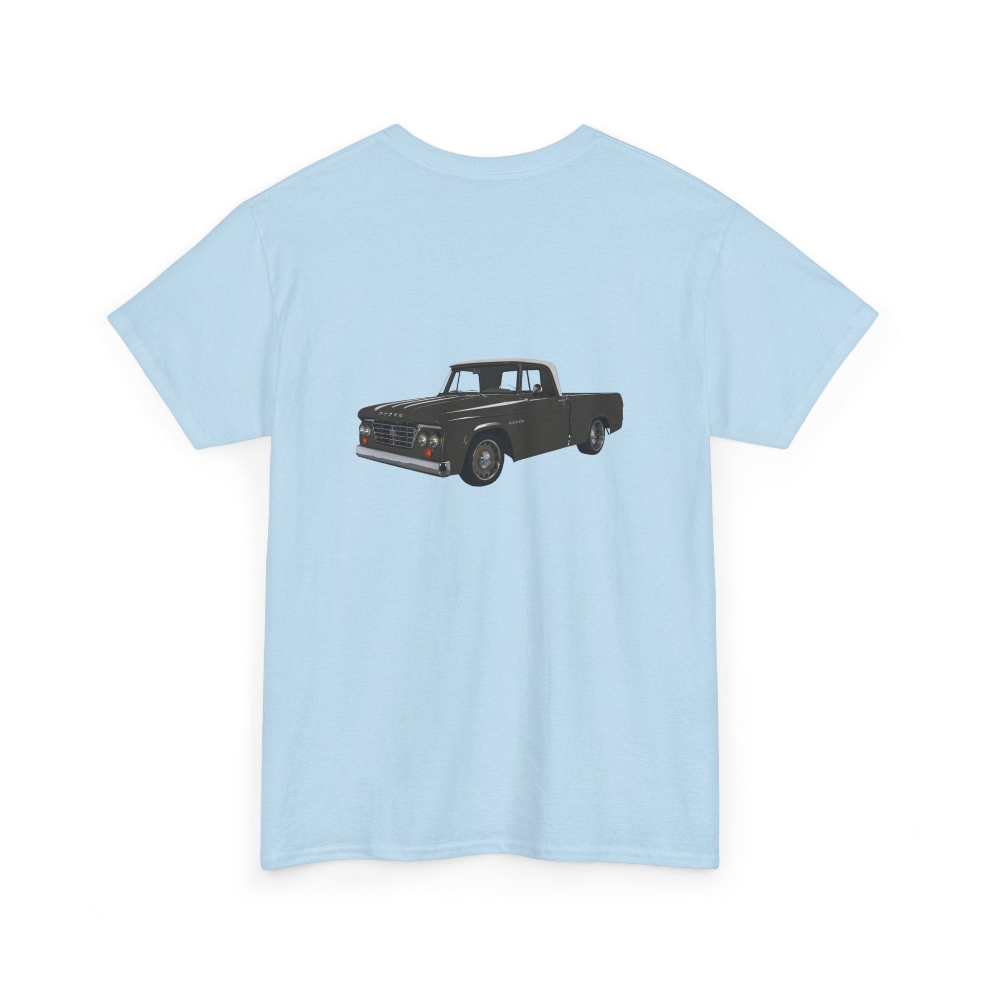 1965 D100 Pickup 2 - sided Print T-Shirt - Cars, Trucks & Cycles - Harvey Ltd