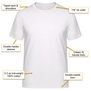 1965 D100 Pickup 2 - sided Print T-Shirt - Cars, Trucks & Cycles - Harvey Ltd