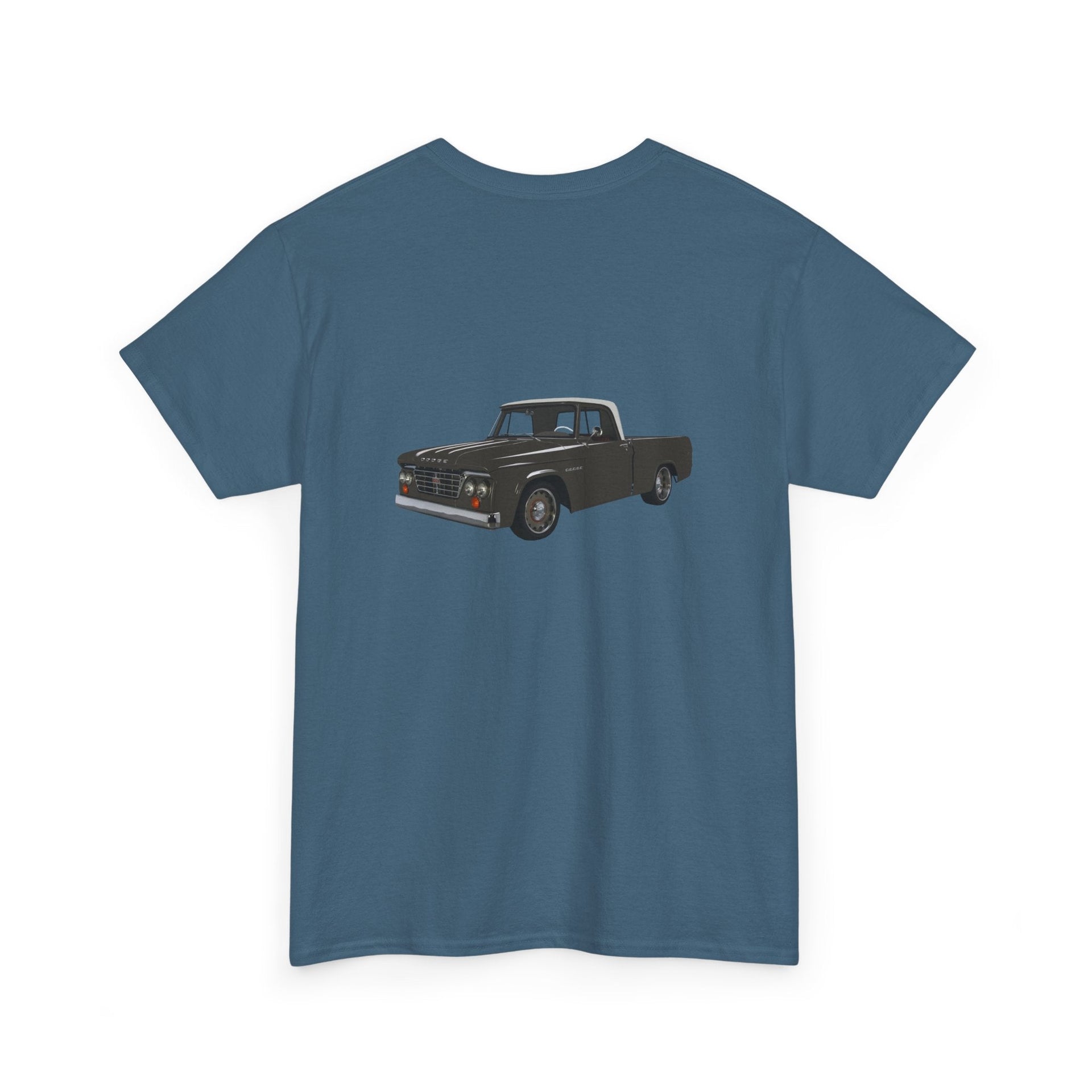 1965 D100 Pickup 2 - sided Print T-Shirt - Cars, Trucks & Cycles - Harvey Ltd
