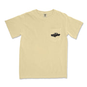 1965 D100 Pickup Garment - Dyed Pocket T-Shirt - Cars, Trucks & Cycles - Harvey Ltd