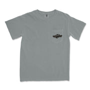1965 D100 Pickup Garment - Dyed Pocket T-Shirt - Cars, Trucks & Cycles - Harvey Ltd