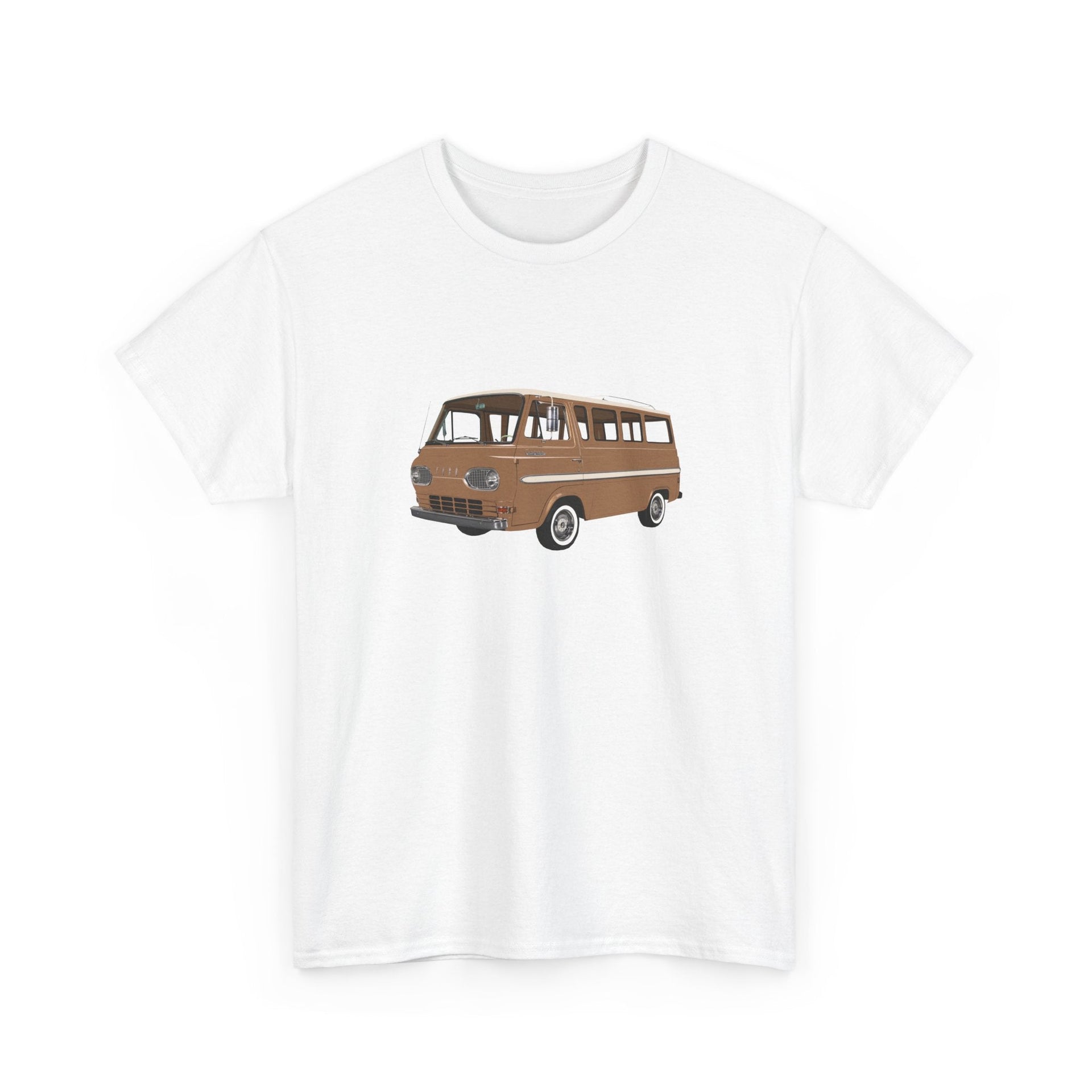 1965 Ford Econoline Club Wagon T-shirt - Cars, Trucks & Cycles - Harvey Ltd