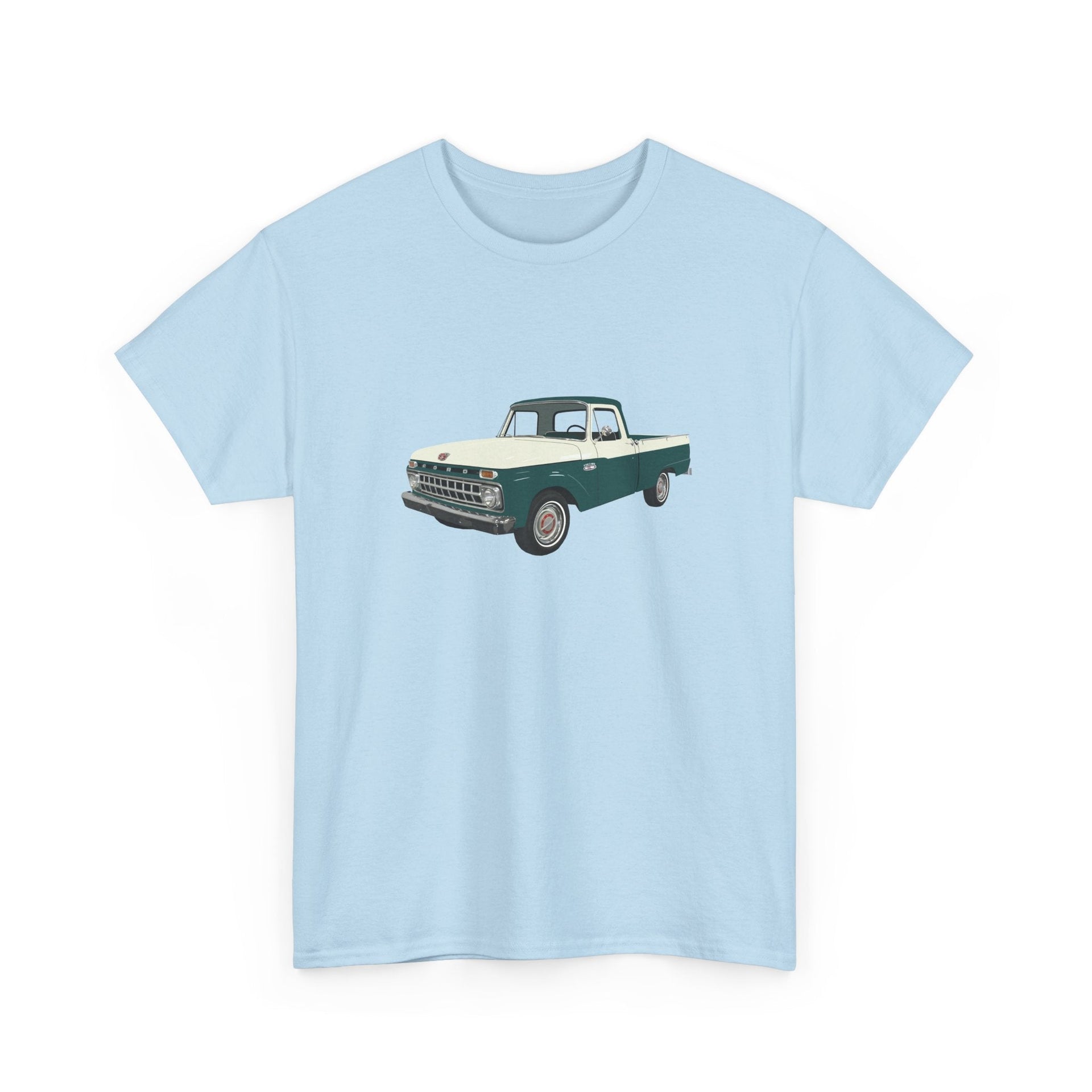 1965 Ford F - 100 Pickup Truck T-shirt - Cars, Trucks & Cycles - Harvey Ltd