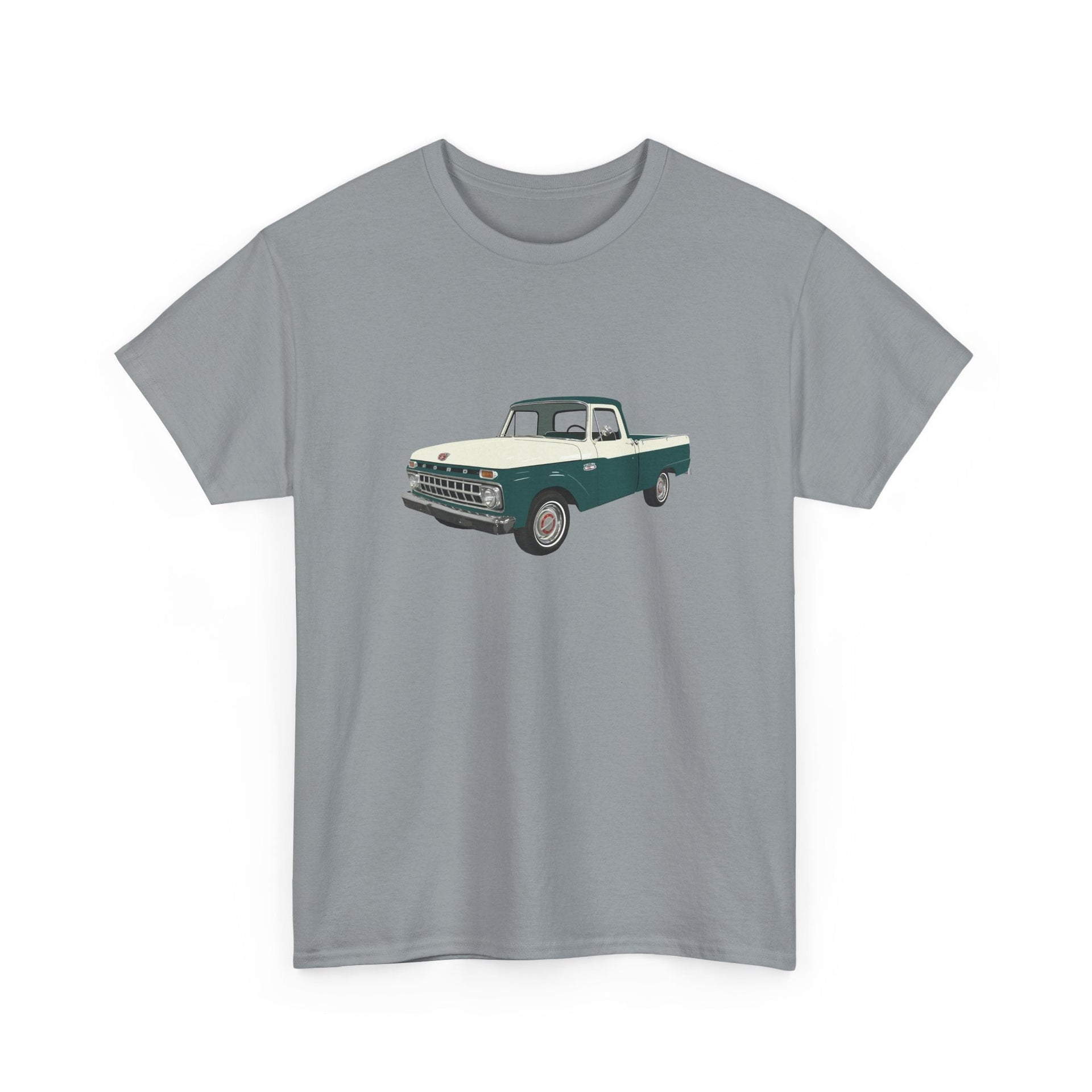1965 Ford F - 100 Pickup Truck T-shirt - Cars, Trucks & Cycles - Harvey Ltd