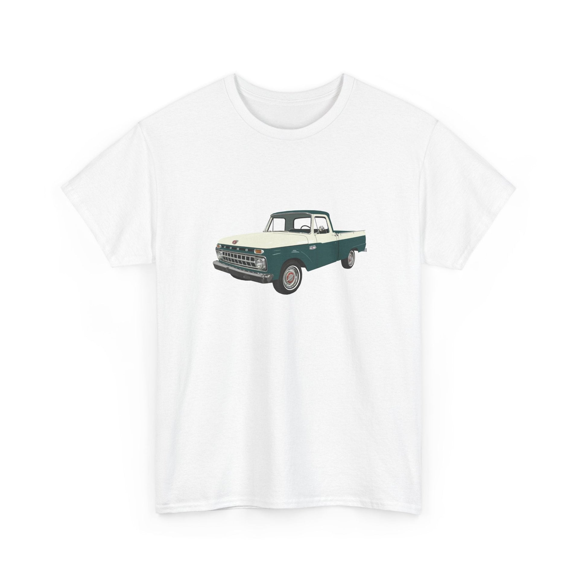 1965 Ford F - 100 Pickup Truck T-shirt - Cars, Trucks & Cycles - Harvey Ltd