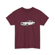 1965 Ford Mustang Wimbledon White T-shirt - Cars, Trucks & Cycles - Harvey Ltd