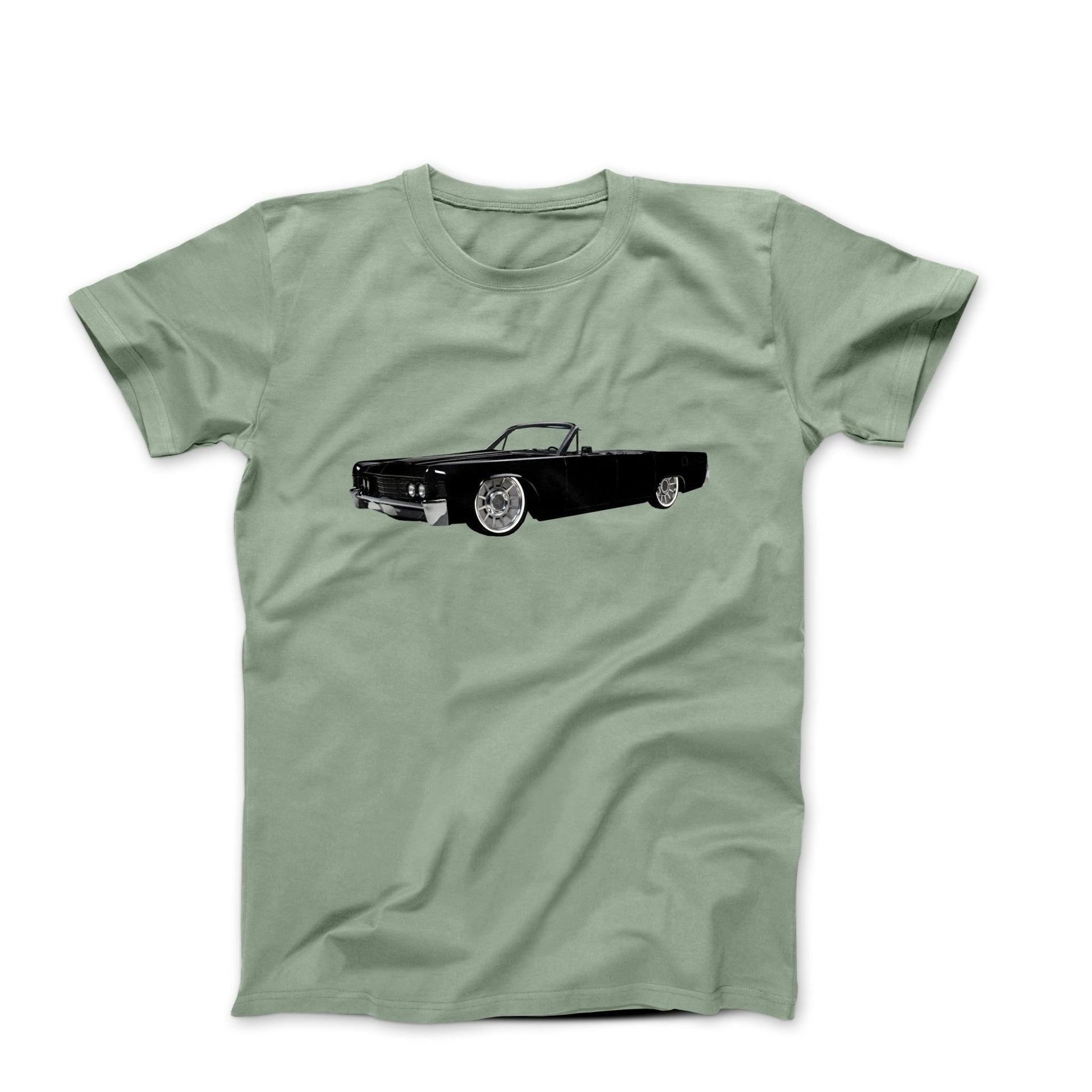 1965 Lincoln Continental T-shirt - Cars, Trucks & Cycles - Harvey Ltd