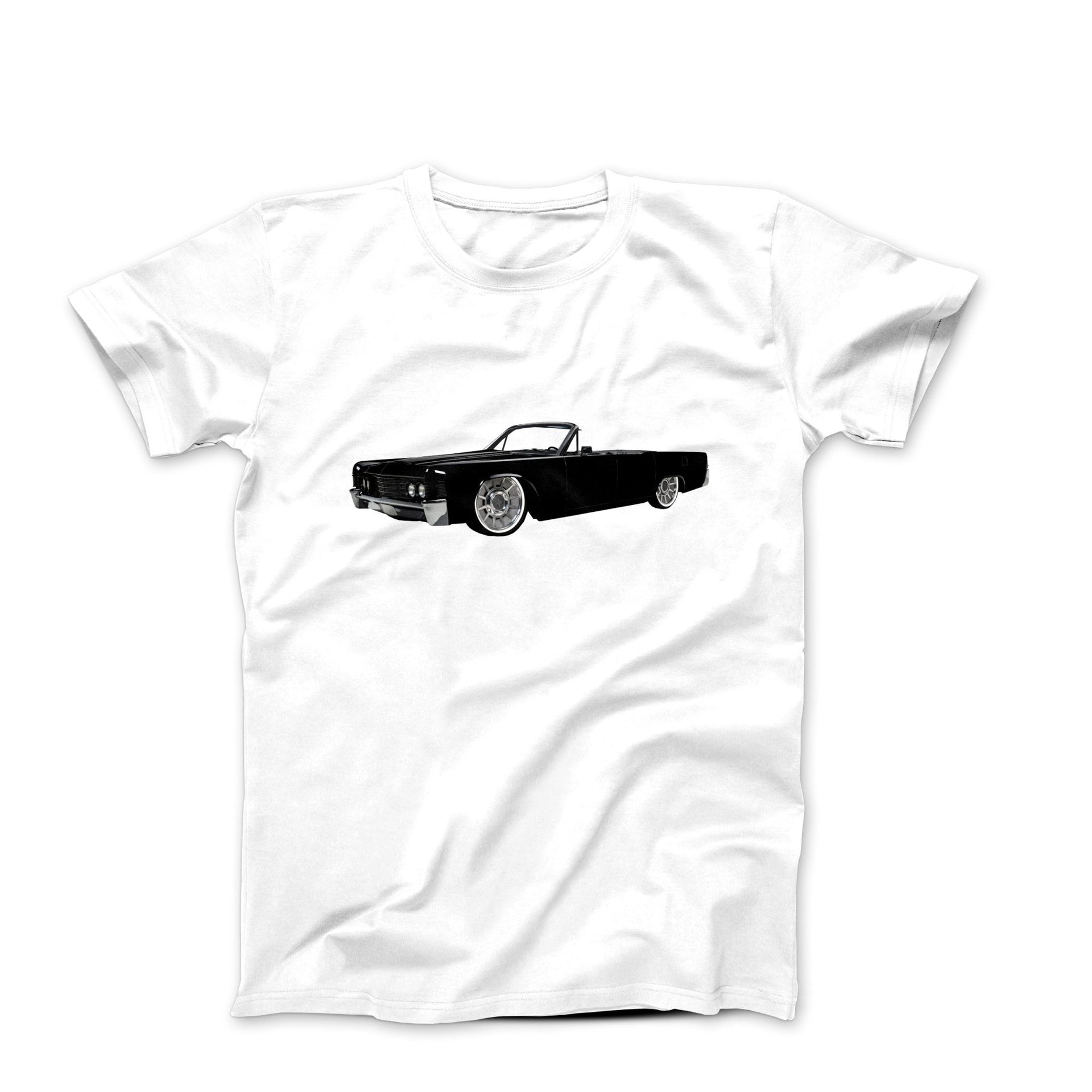 1965 Lincoln Continental T-shirt - Cars, Trucks & Cycles - Harvey Ltd