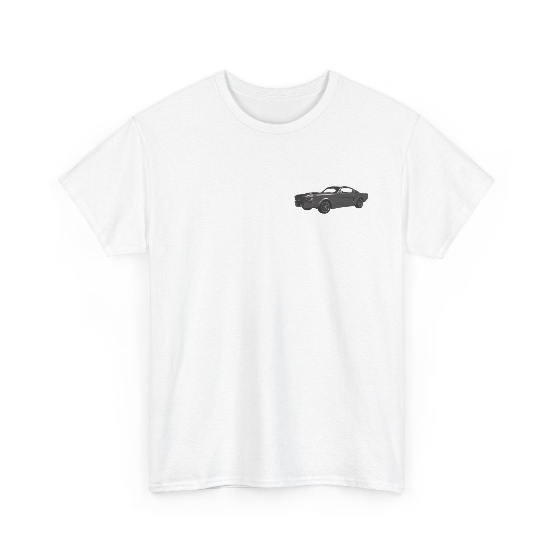 1965 Mustang Fastback 2 - sided Print T-shirt - Cars, Trucks & Cycles - Harvey Ltd