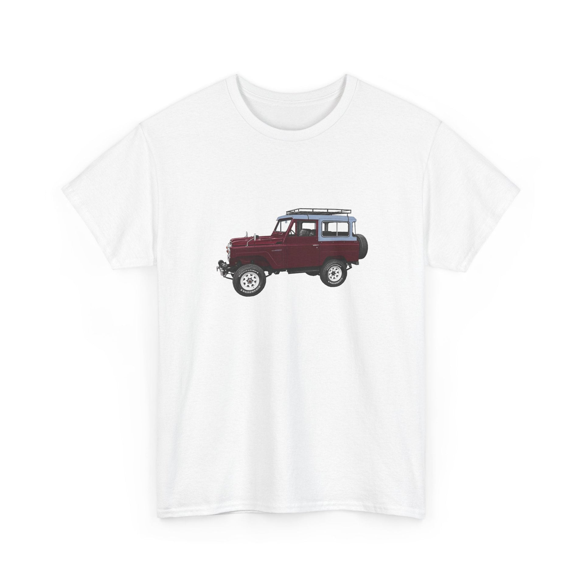 1965 Nissan Patrol 4x4 Utility Vehicle T-shirt - Cars, Trucks & Cycles - Harvey Ltd