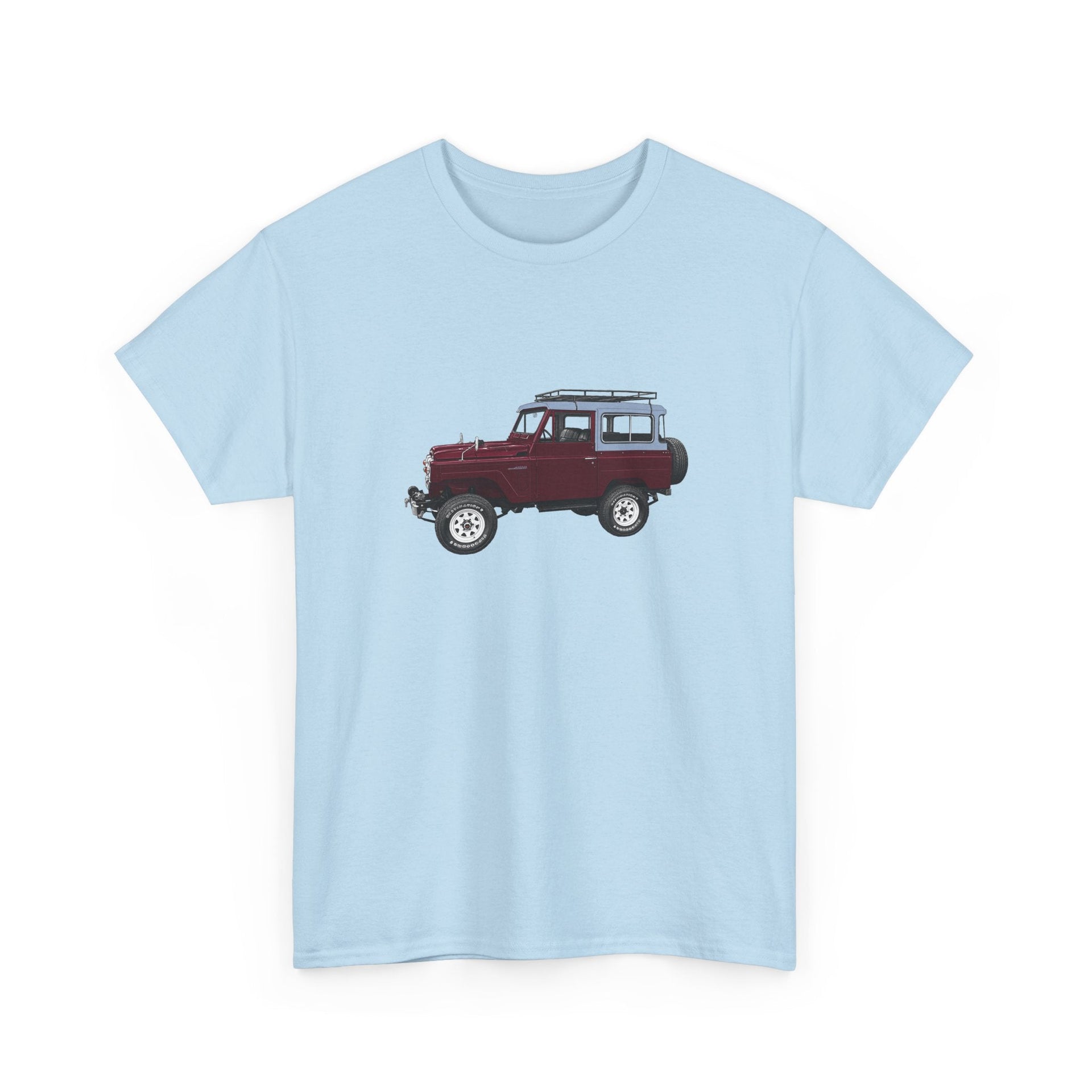 1965 Nissan Patrol 4x4 Utility Vehicle T-shirt - Cars, Trucks & Cycles - Harvey Ltd