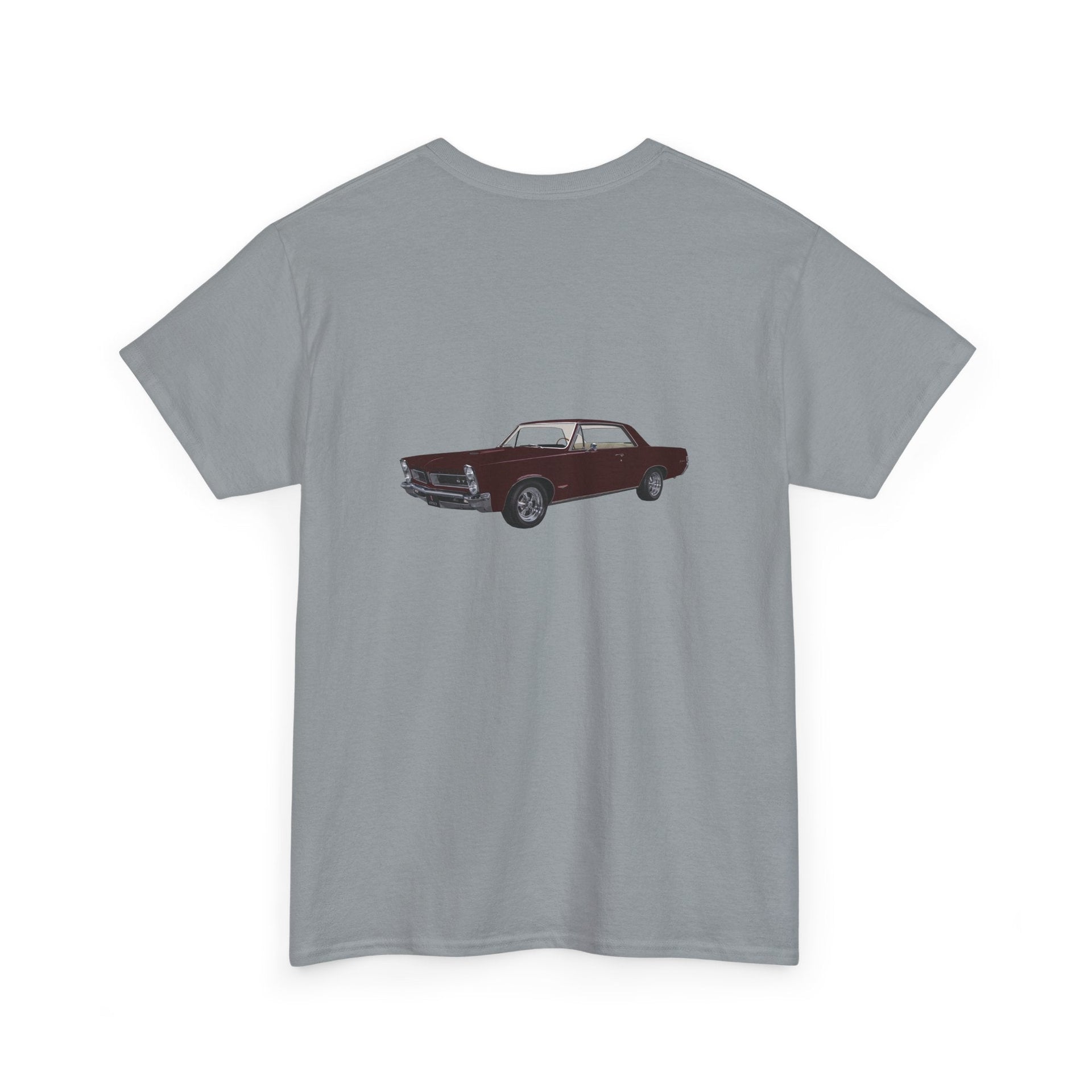1965 Pontiac GTO 2 - sided Print T-shirt - Cars, Trucks & Cycles - Harvey Ltd
