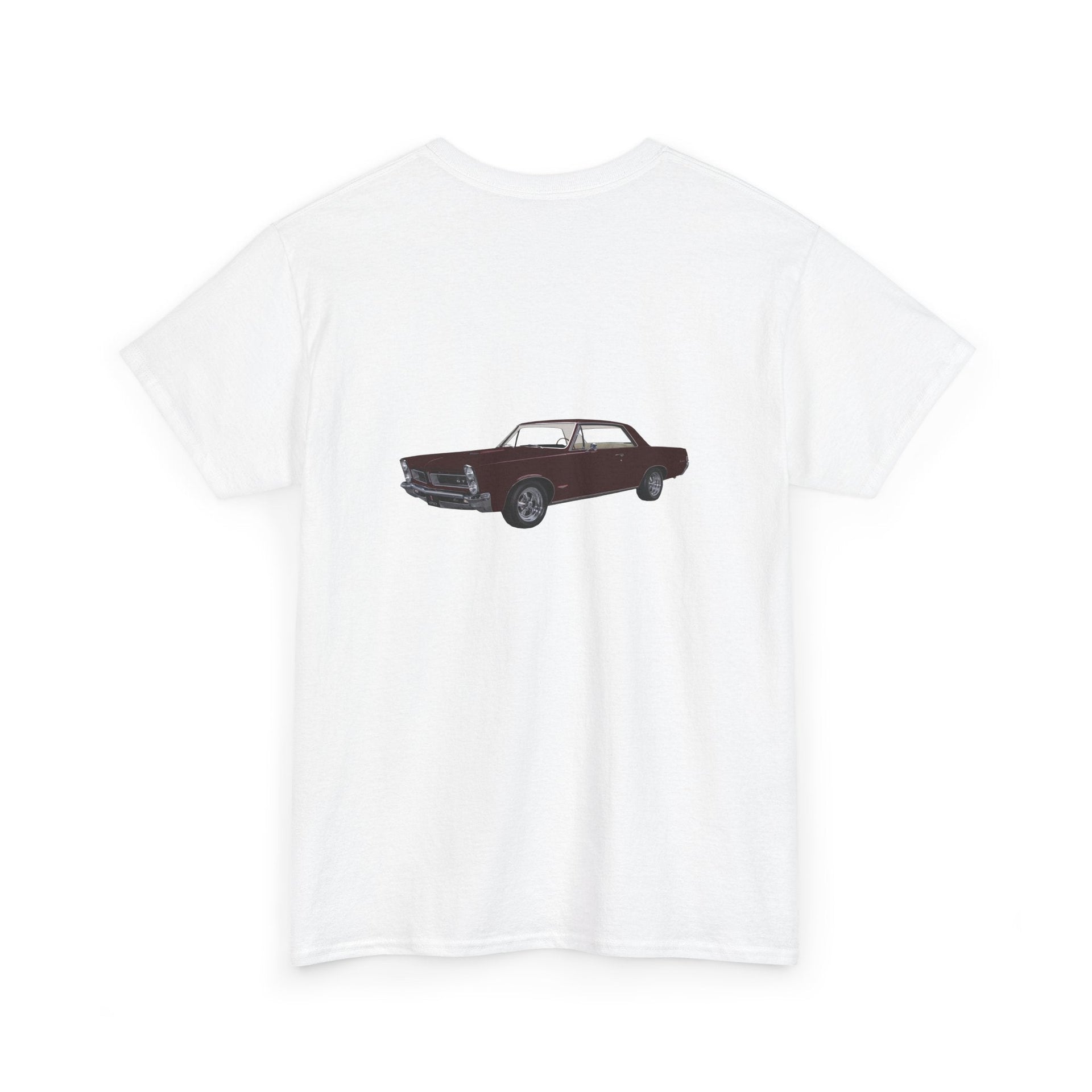 1965 Pontiac GTO 2 - sided Print T-shirt - Cars, Trucks & Cycles - Harvey Ltd