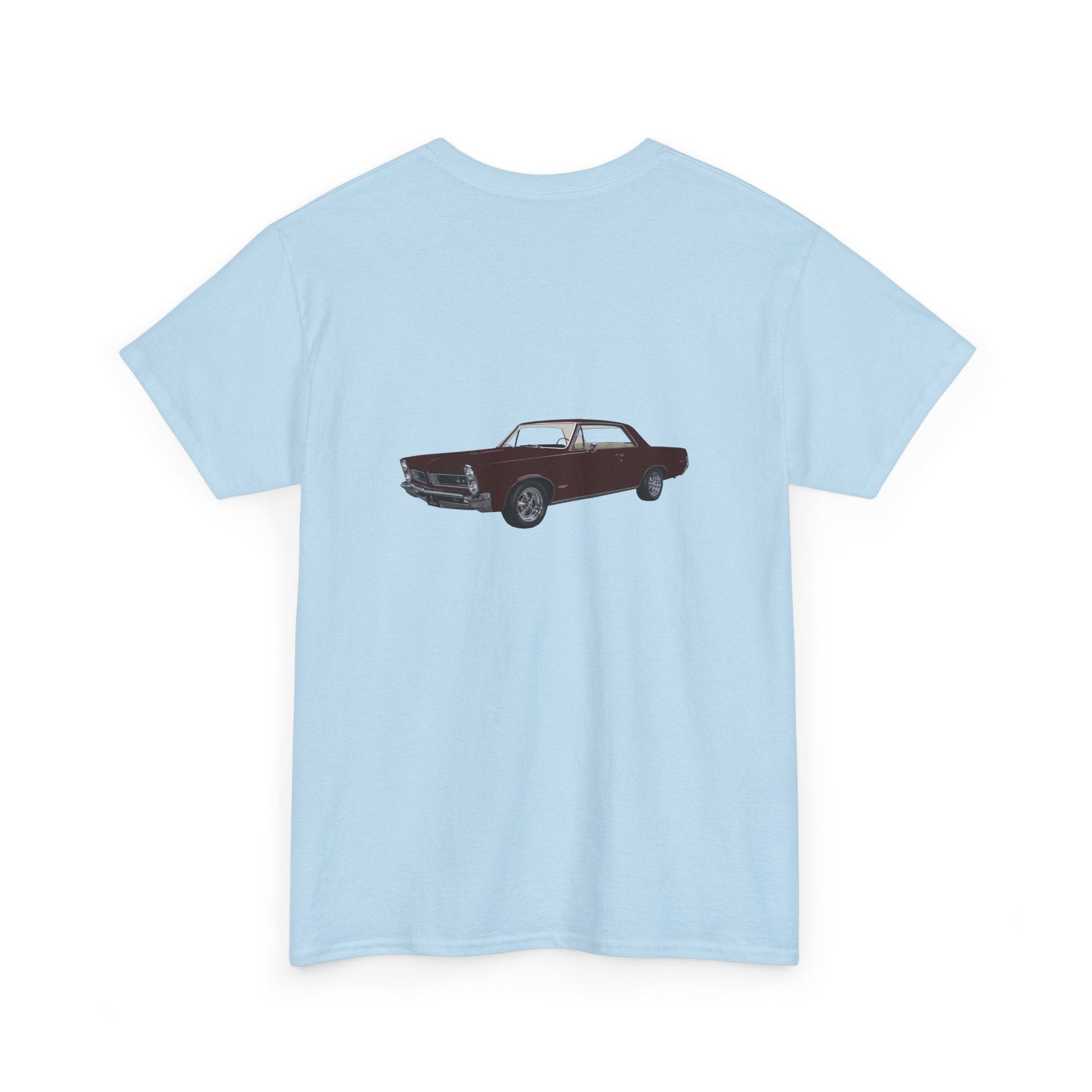 1965 Pontiac GTO 2 - sided Print T-shirt - Cars, Trucks & Cycles - Harvey Ltd