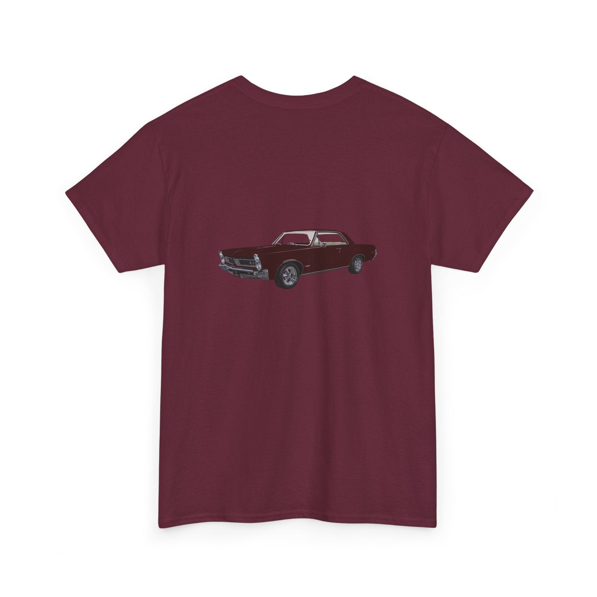 1965 Pontiac GTO 2 - sided Print T-shirt - Cars, Trucks & Cycles - Harvey Ltd