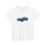 1966 Chevy Corvette Nassau Blue T-shirt - Cars, Trucks & Cycles - Harvey Ltd