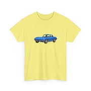 1966 Chevy Corvette Sting Ray Nassau Blue T-shirt - Cars, Trucks & Cycles - Harvey Ltd