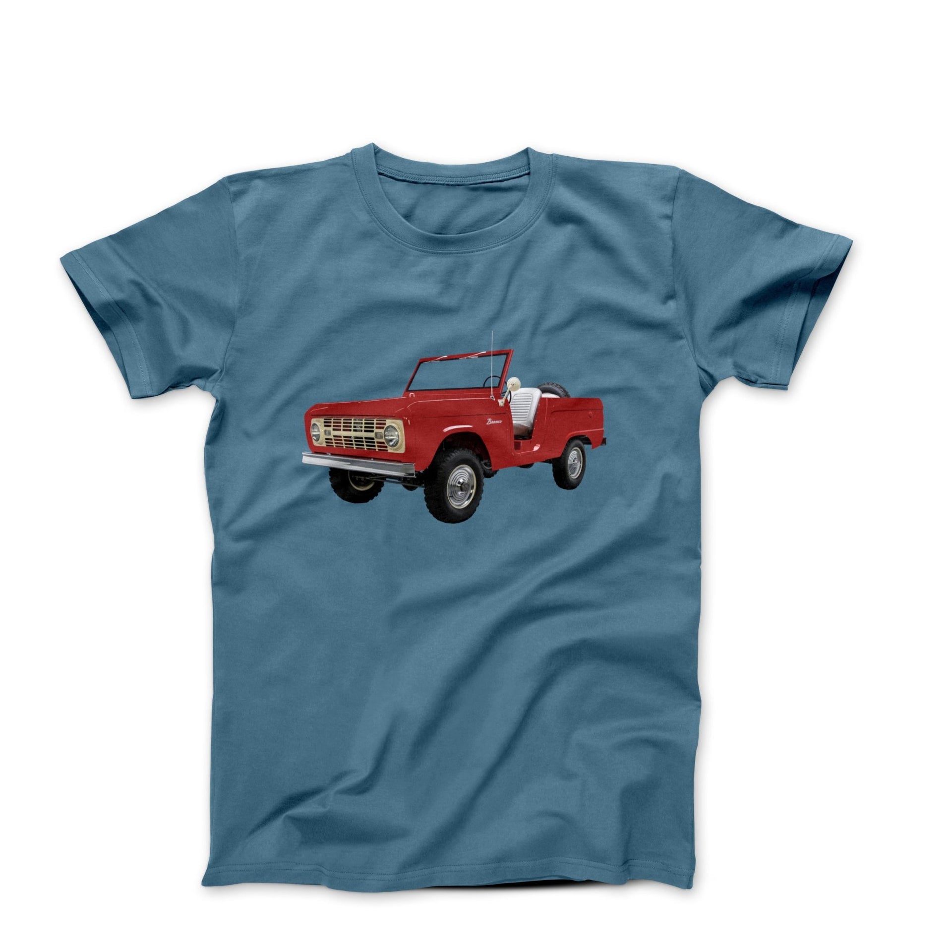 1966 Ford Bronco Roadster (U13) T-shirt - Cars, Trucks & Cycles - Harvey Ltd