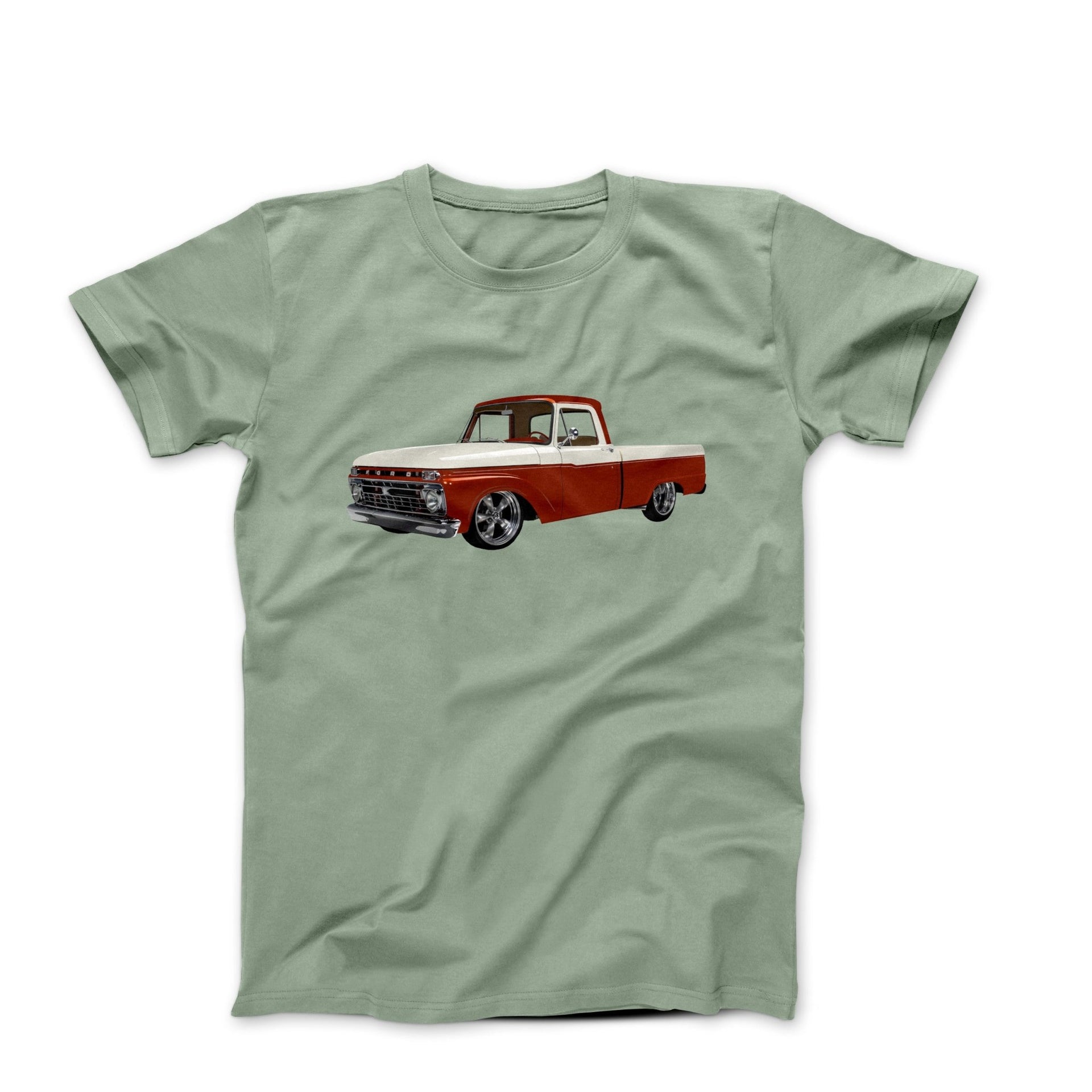 1966 Ford F100 Pickup Truck T-shirt - Cars, Trucks & Cycles - Harvey Ltd